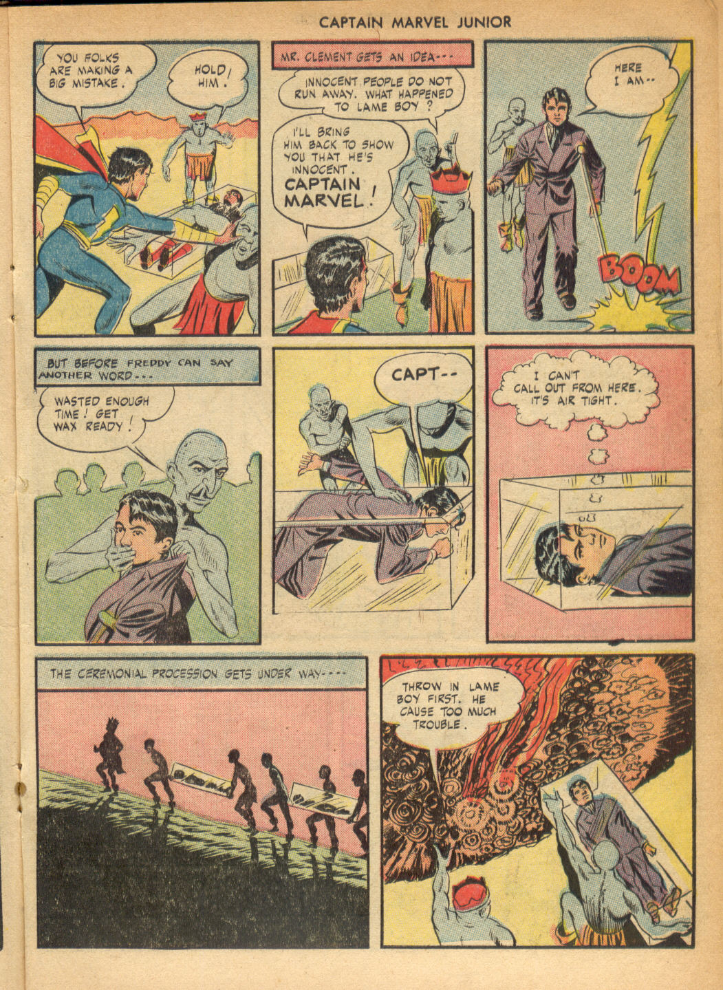 Read online Captain Marvel, Jr. comic -  Issue #49 - 21