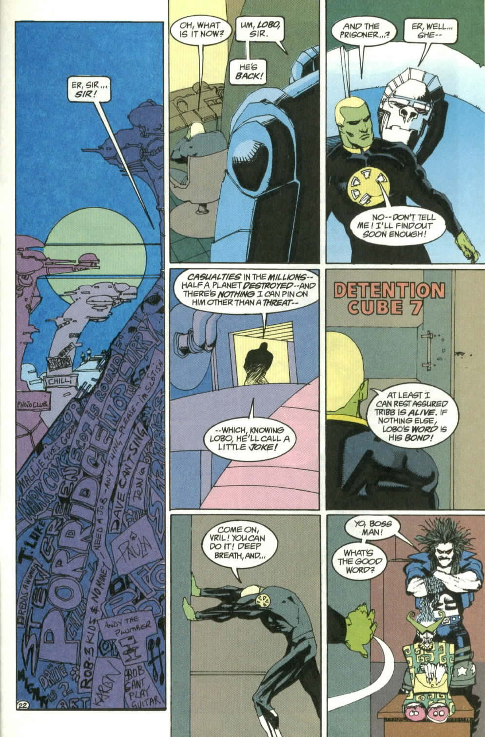 Read online Lobo (1990) comic -  Issue #4 - 22
