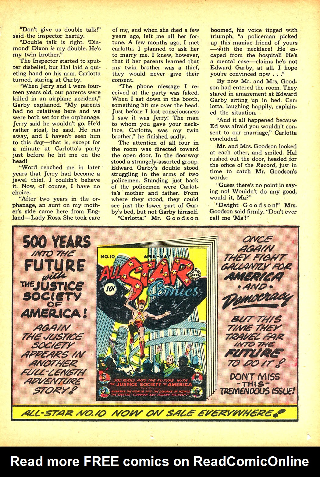 Read online Sensation (Mystery) Comics comic -  Issue #5 - 47