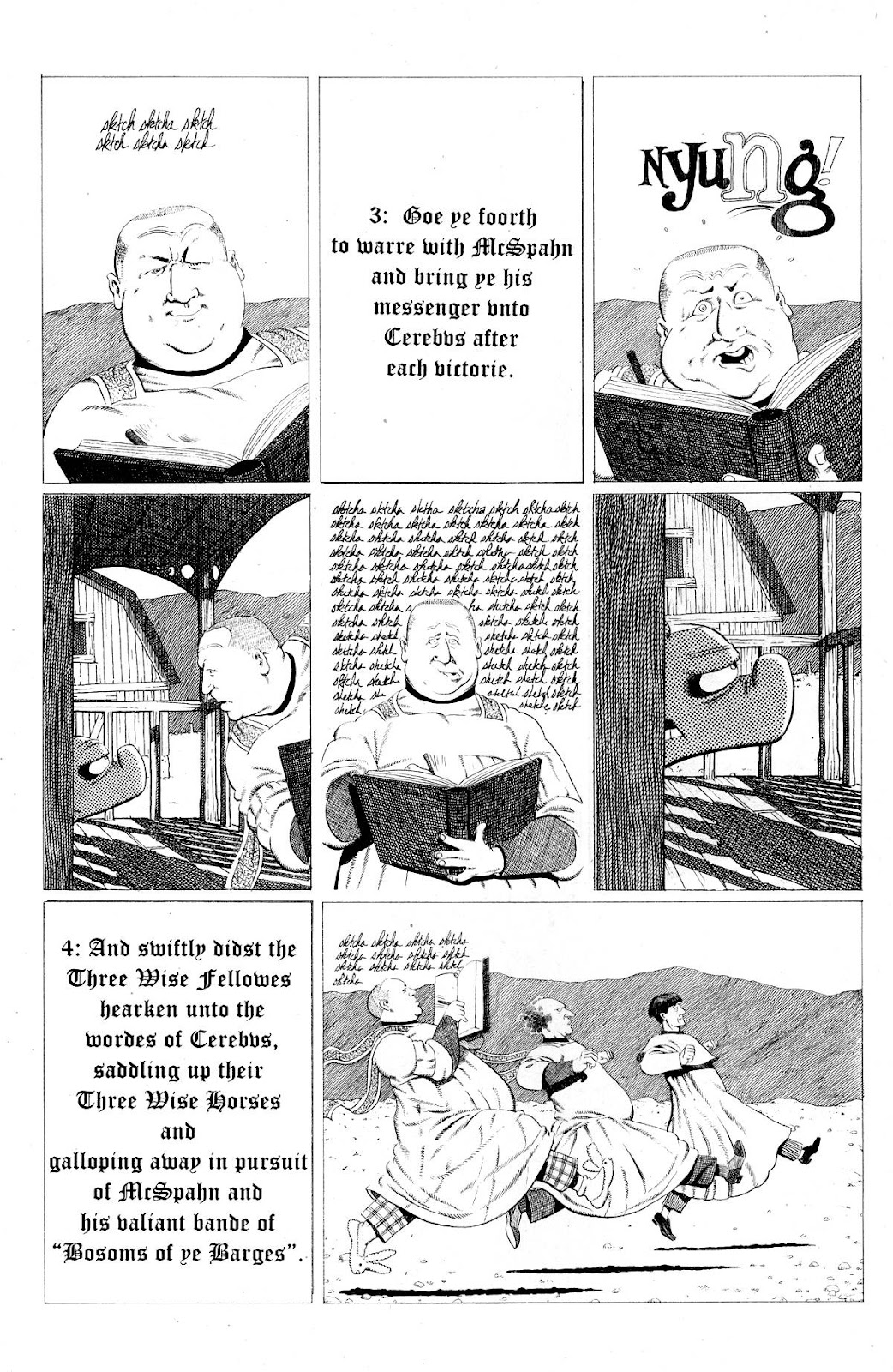 Cerebus Issue #275 #274 - English 20 Cerebus Issue #275 #274 - English 20