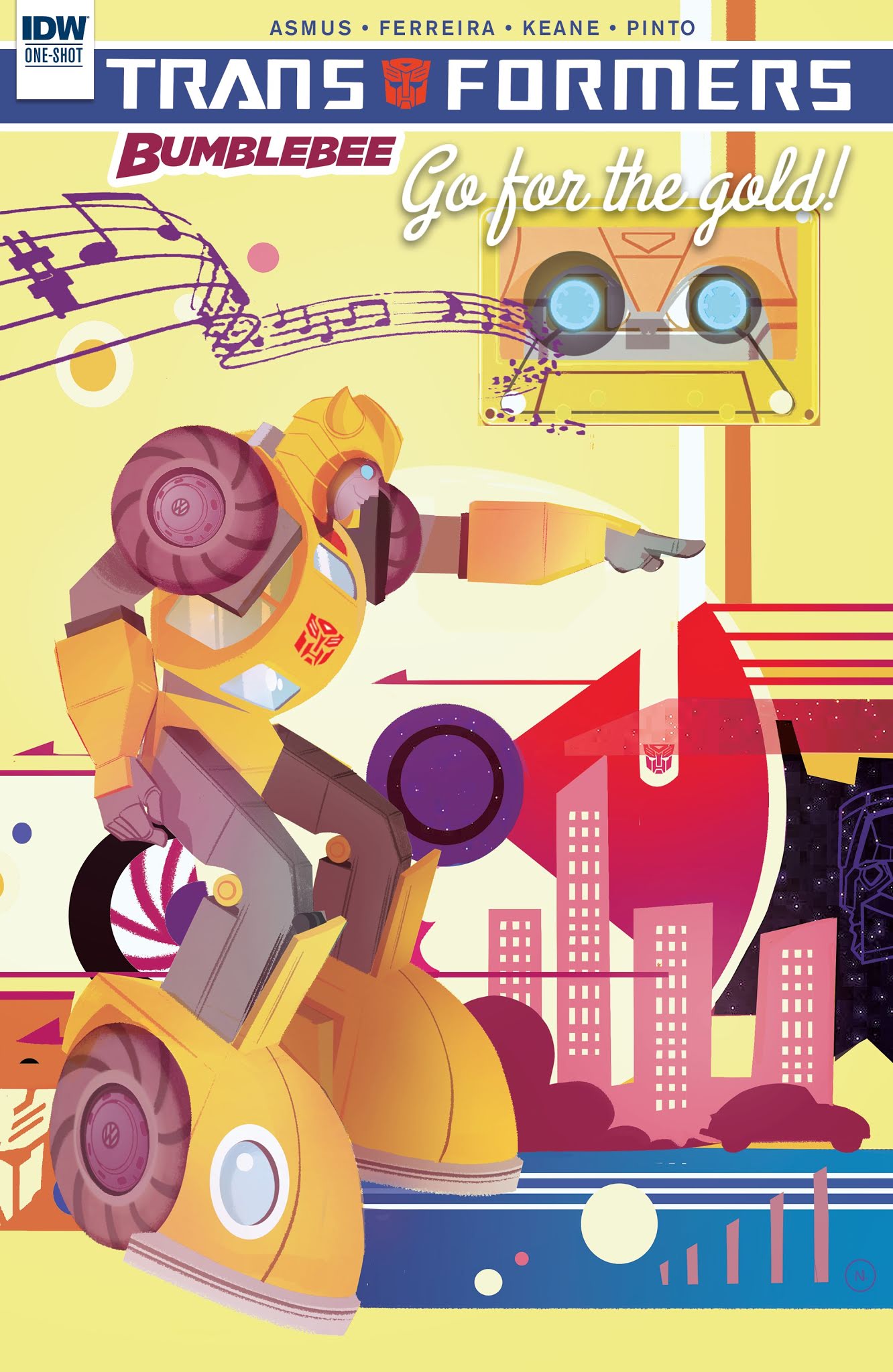 Read online Transformers: Bumblebee-Go For the Gold comic -  Issue # Full - 1