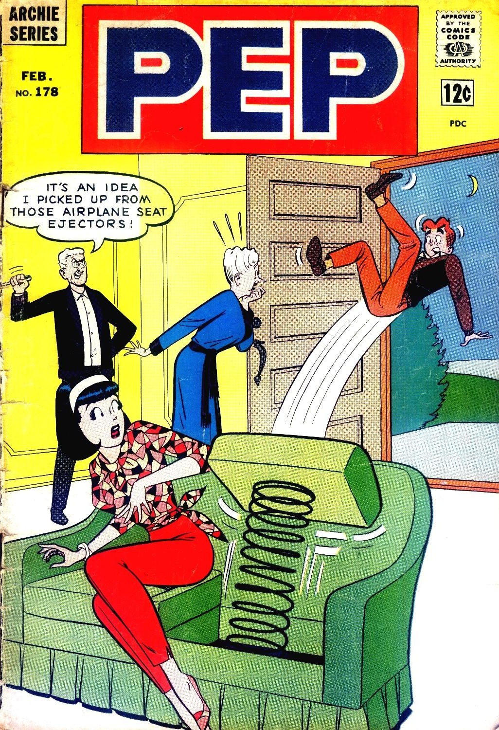 Read online Pep Comics comic -  Issue #178 - 1