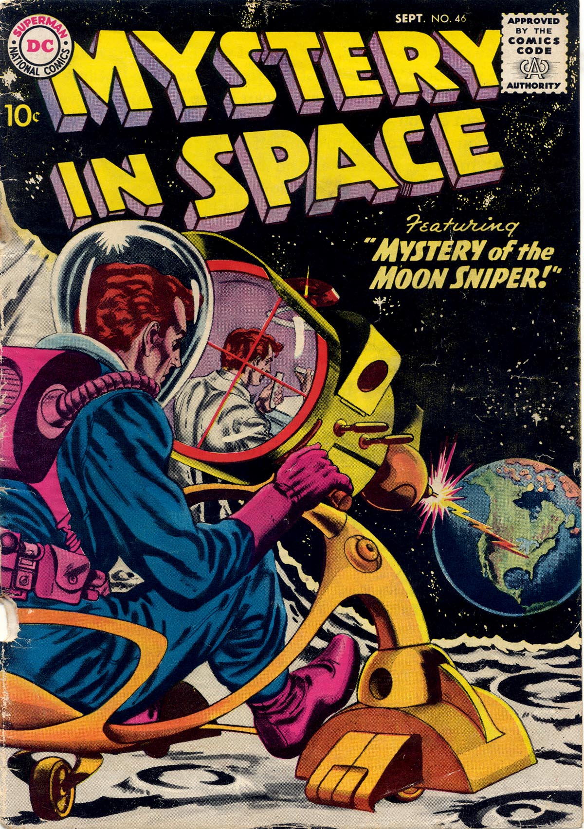 Read online Mystery in Space (1951) comic -  Issue #46 - 1
