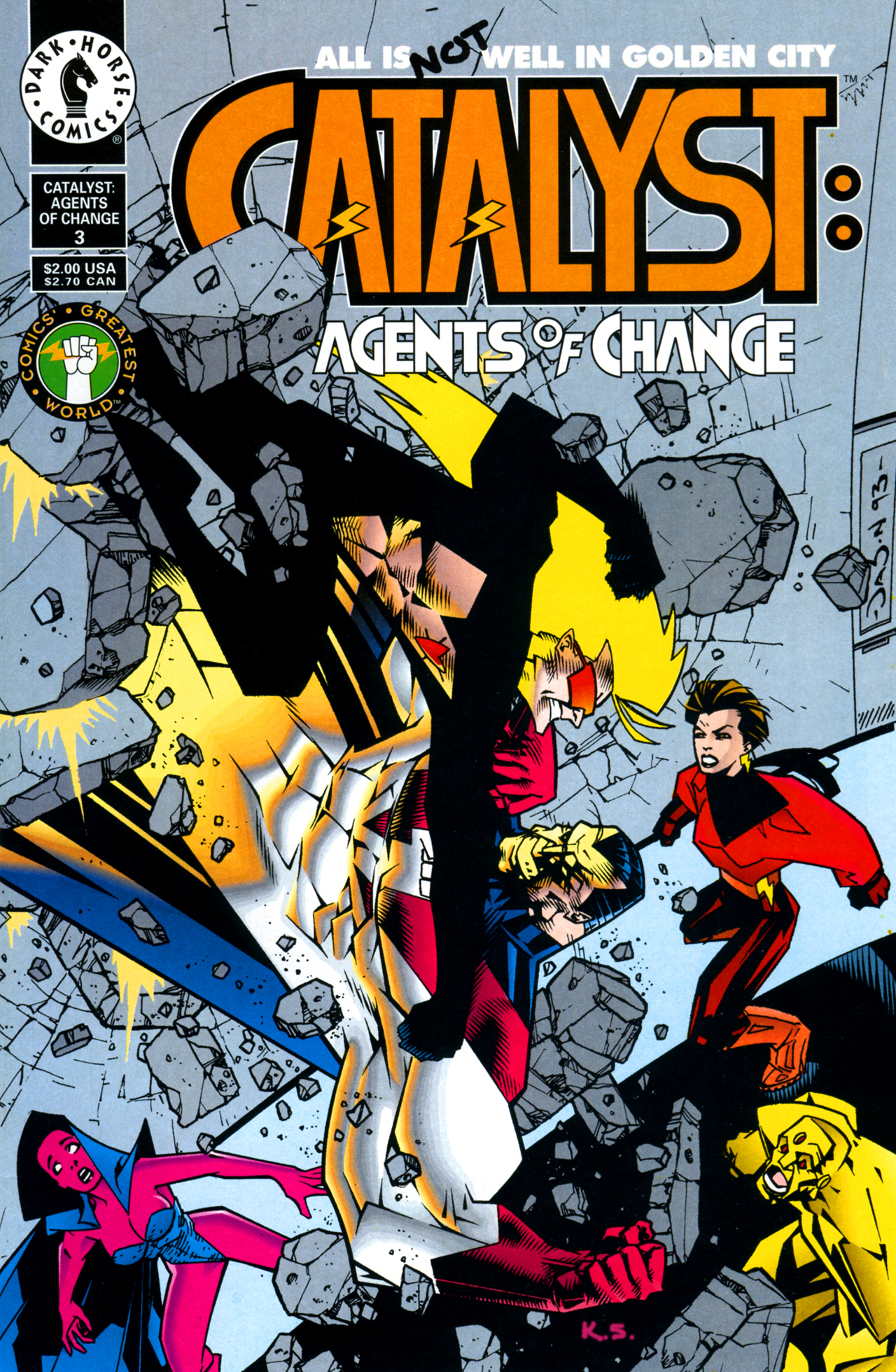Read online Catalyst: Agents of Change comic -  Issue #3 - 1