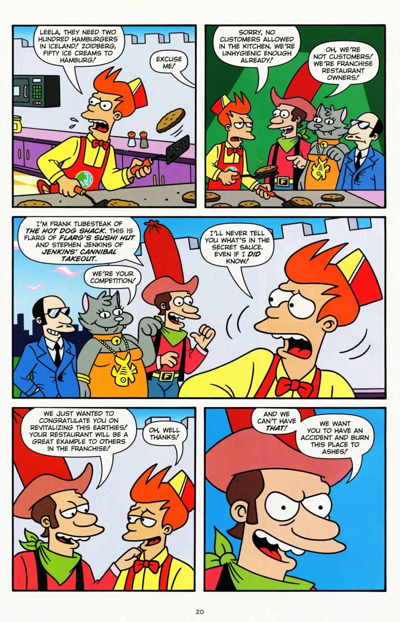 Read online Futurama Comics comic -  Issue #56 - 17