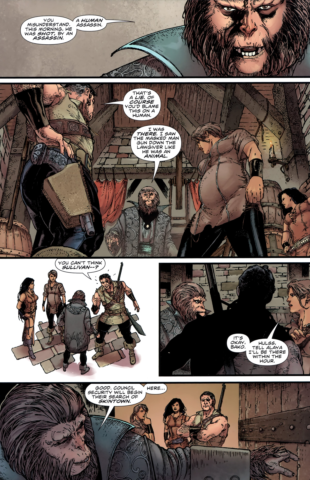 Read online Planet of the Apes (2011) comic -  Issue #1 - 11