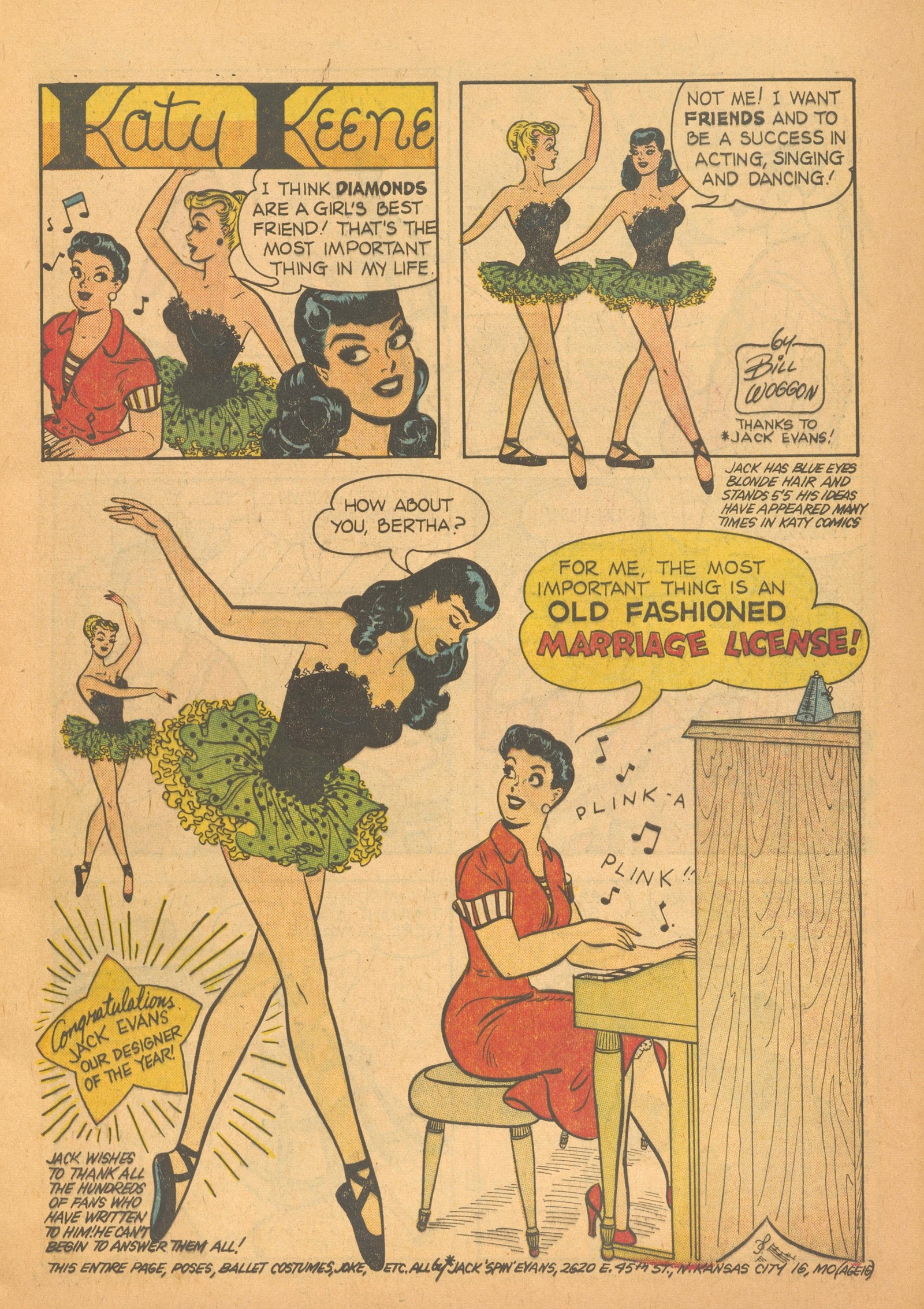 Read online Katy Keene Charm comic -  Issue # Full - 9