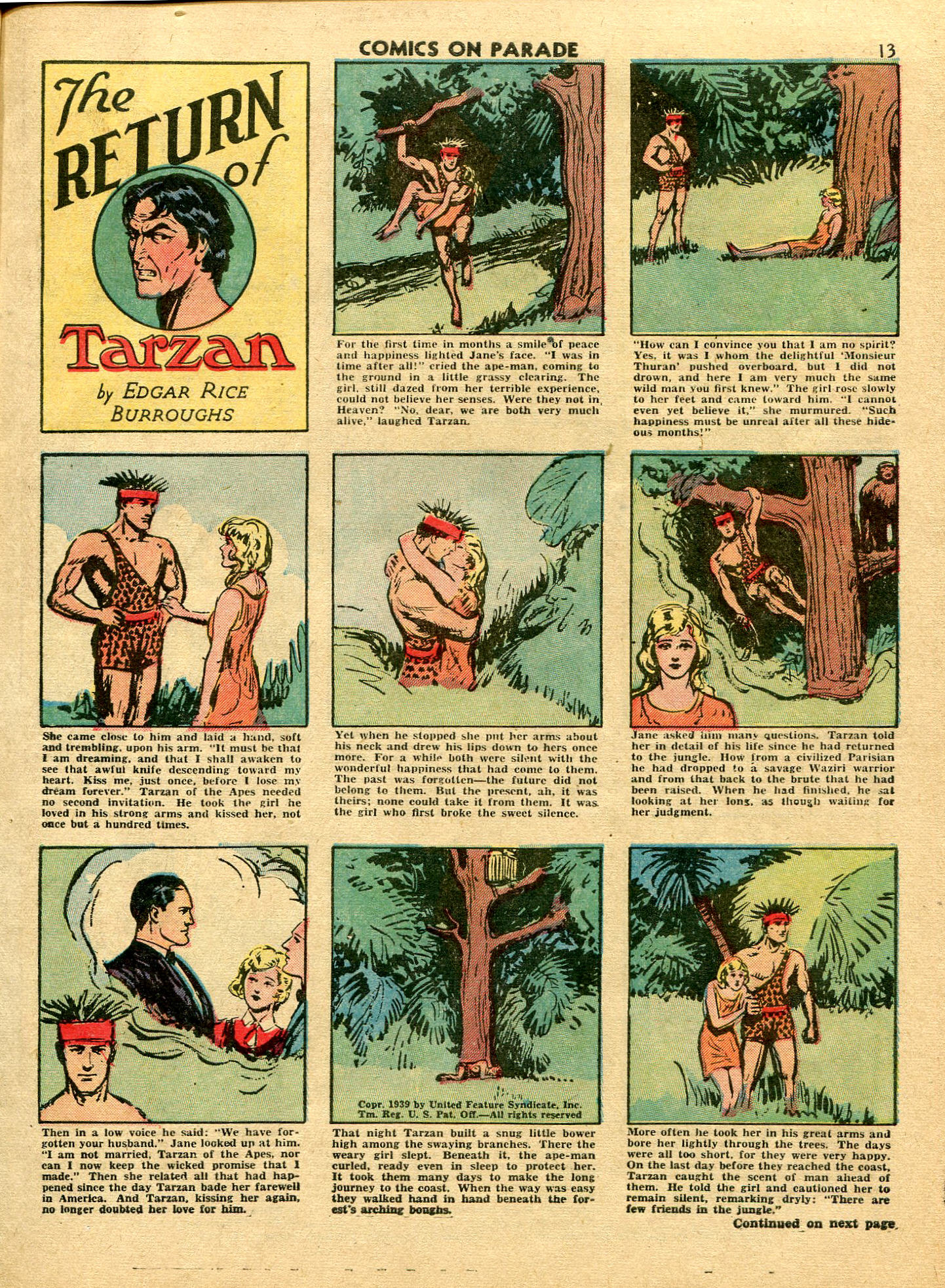 Read online Comics on Parade comic -  Issue #12 - 14