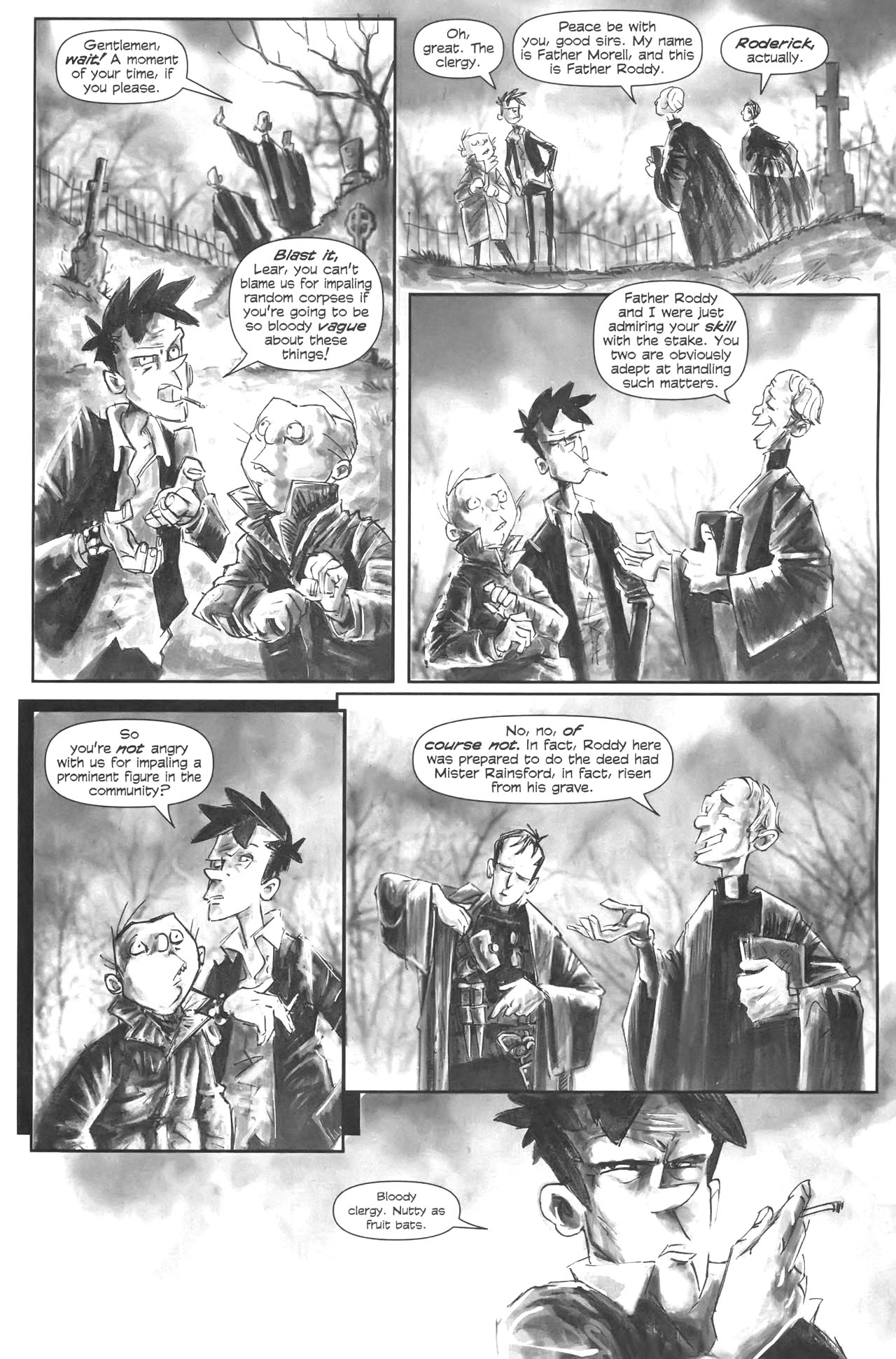 Read online Cemetery Blues comic -  Issue #1 - 17