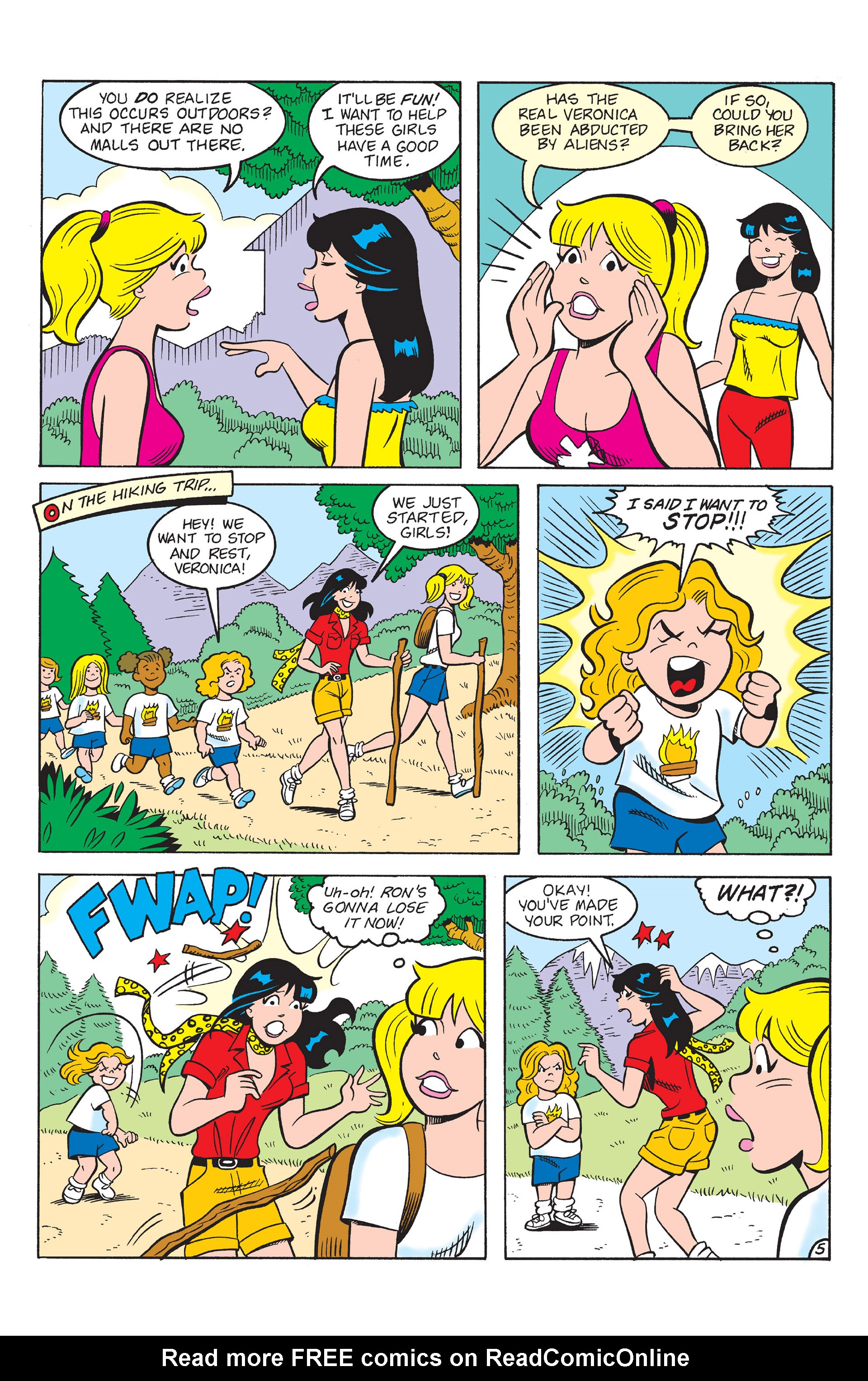 Read online Betty & Veronica New Year's Resolutions comic -  Issue # TPB - 40