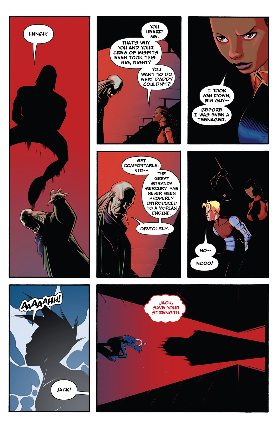 Read online The Many Adventures of Miranda Mercury: Time Runs Out comic -  Issue # TPB - 125
