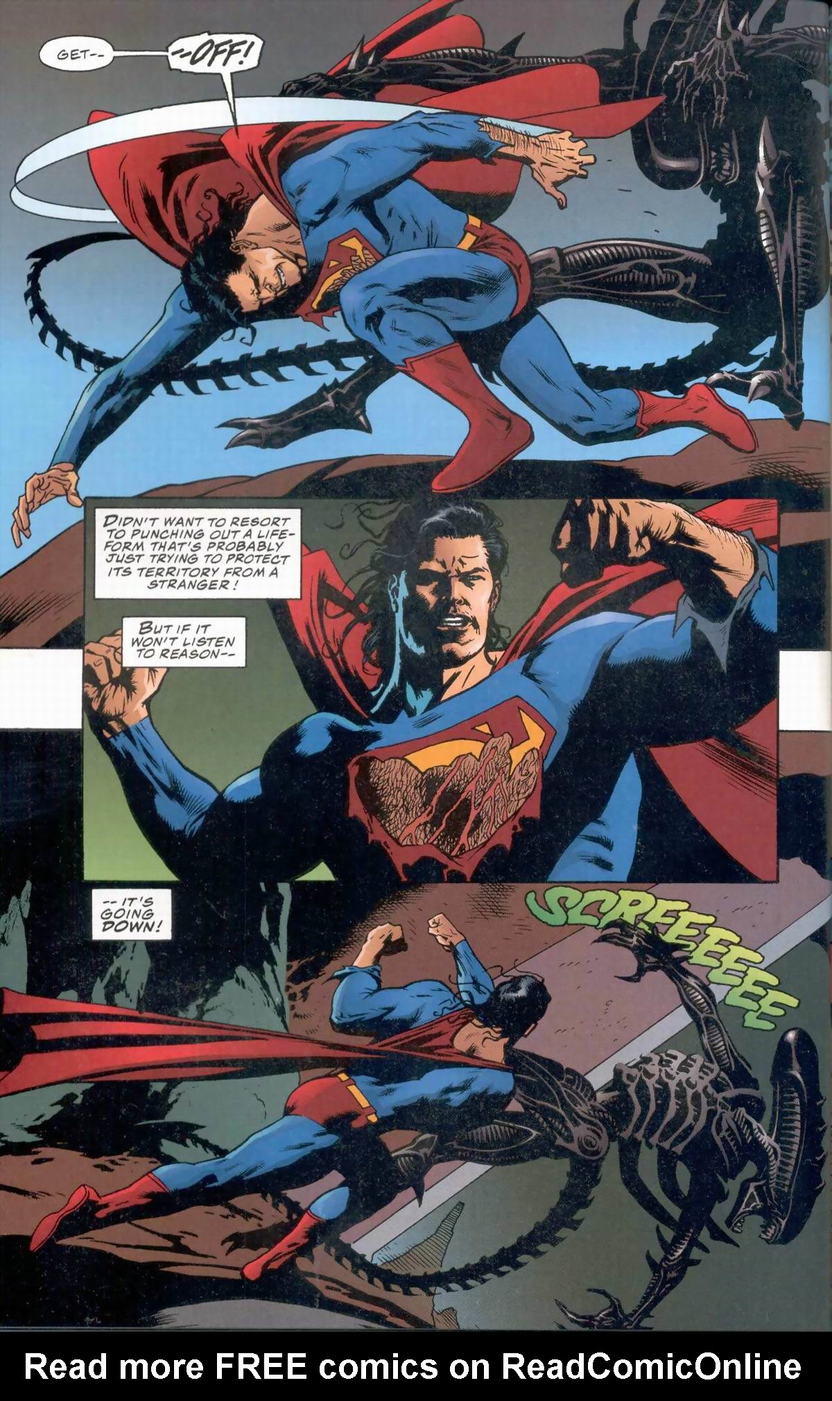 Read online Superman vs. Aliens comic -  Issue #1 - 39