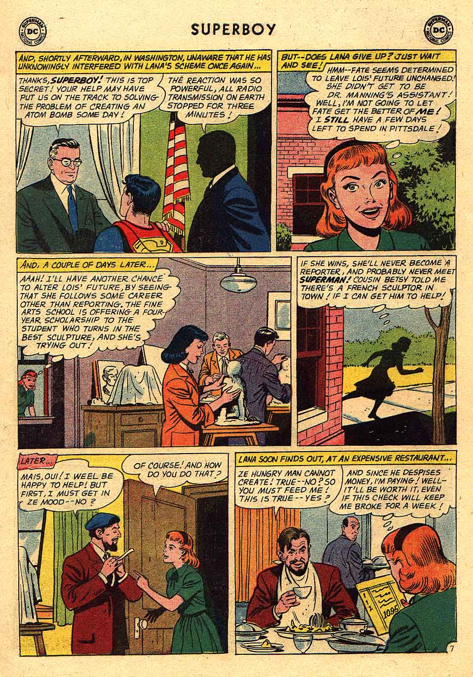 Read online Superboy (1949) comic -  Issue #90 - 8