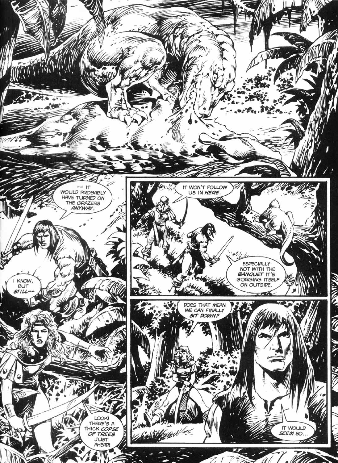 Read online The Savage Sword Of Conan comic -  Issue #224 - 50
