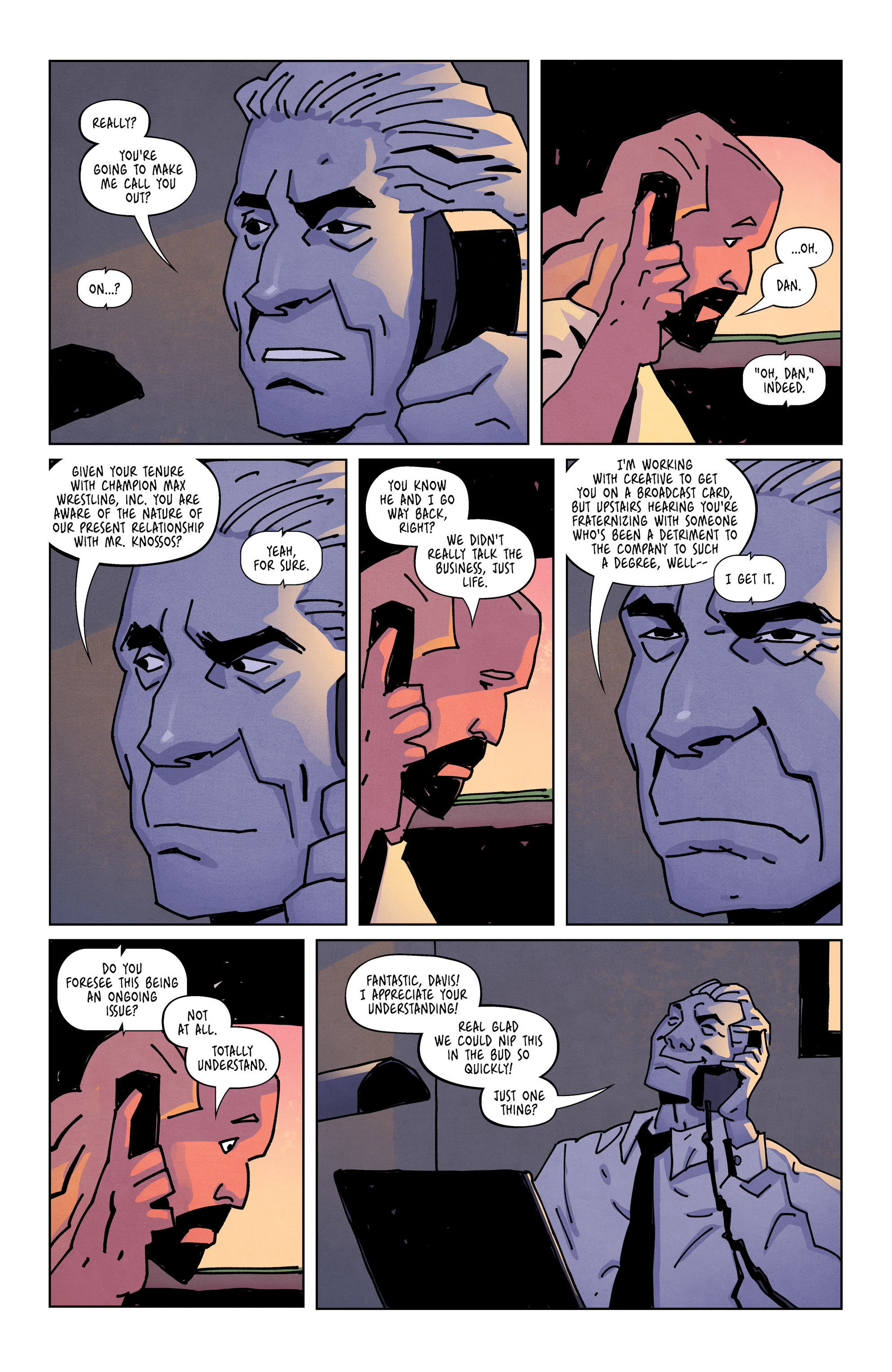 Read online Ringside comic -  Issue #2 - 7
