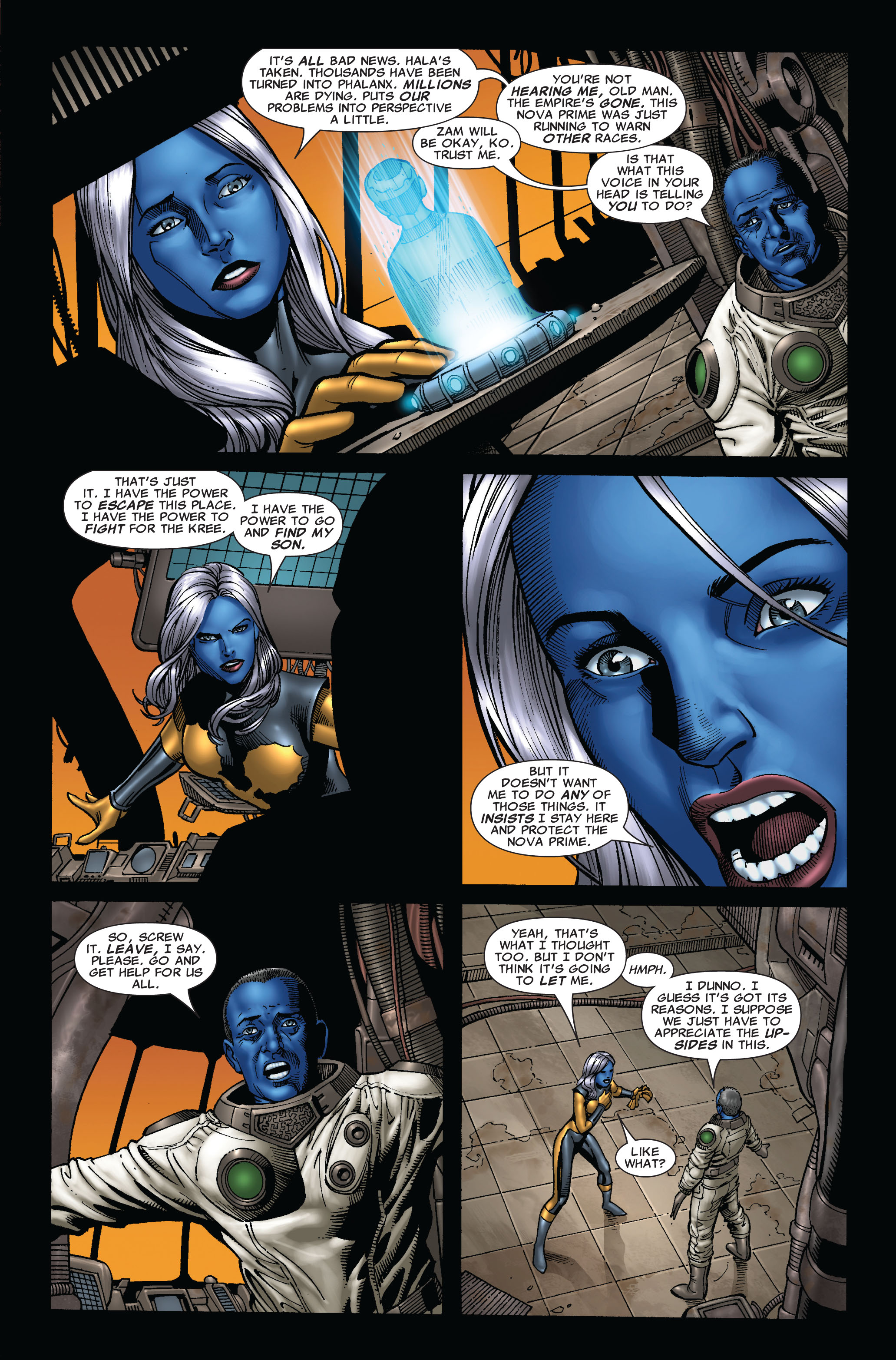 Read online Nova (2007) comic -  Issue #5 - 11