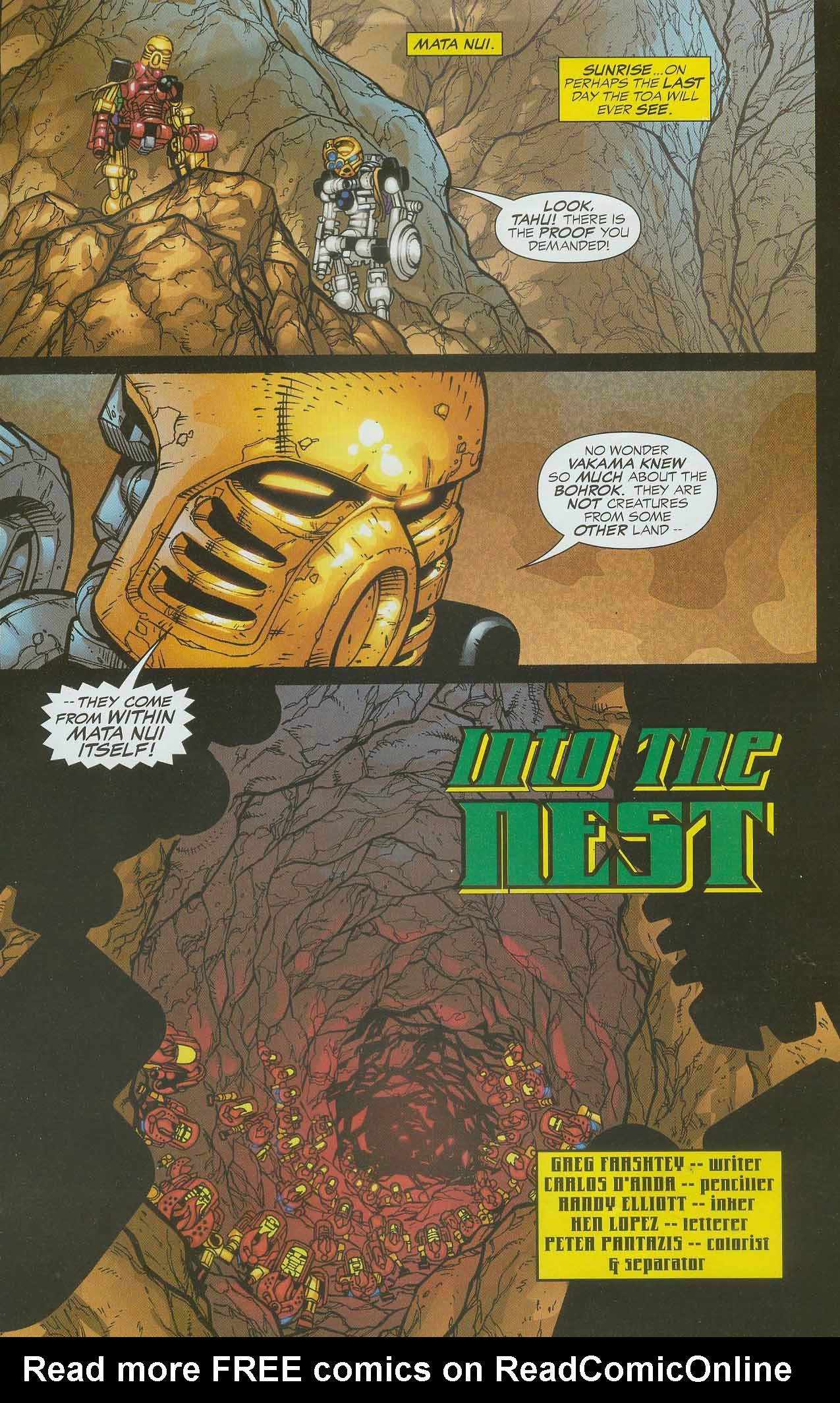 Read online Bionicle comic -  Issue #6 - 3