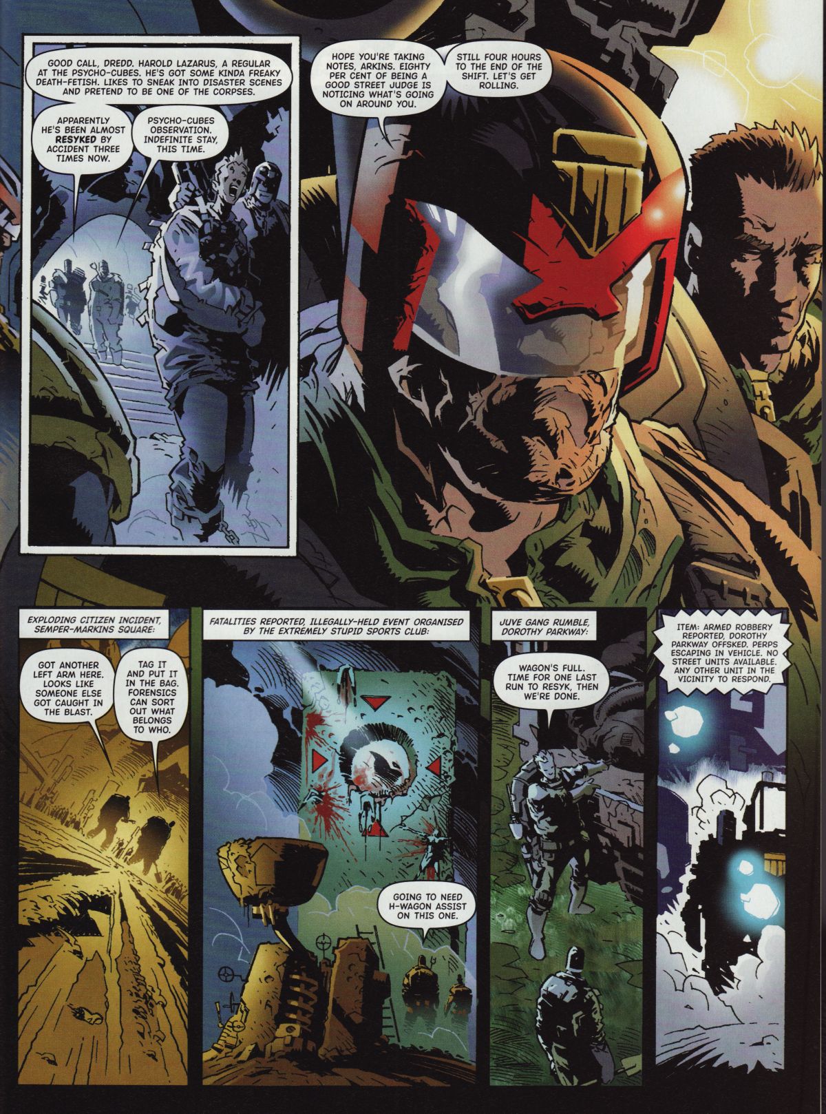 Read online Judge Dredd Megazine (Vol. 5) comic -  Issue #224 - 91