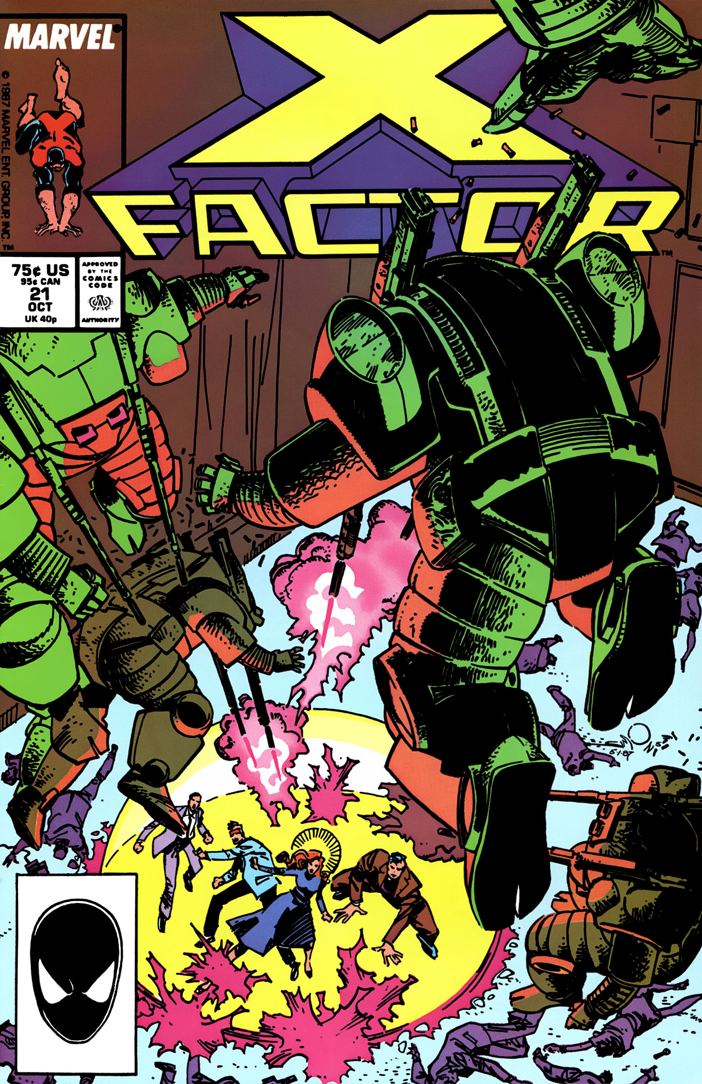 Read online X-Factor (1986) comic -  Issue #21 - 1