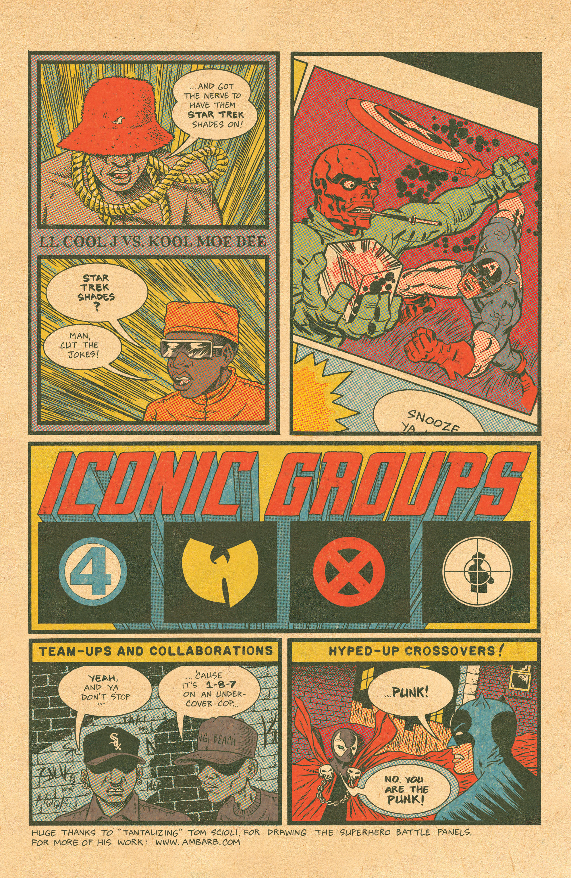 Read online Free Comic Book Day 2014 comic -  Issue # Hip Hop Family Tree Two-in-One - 5