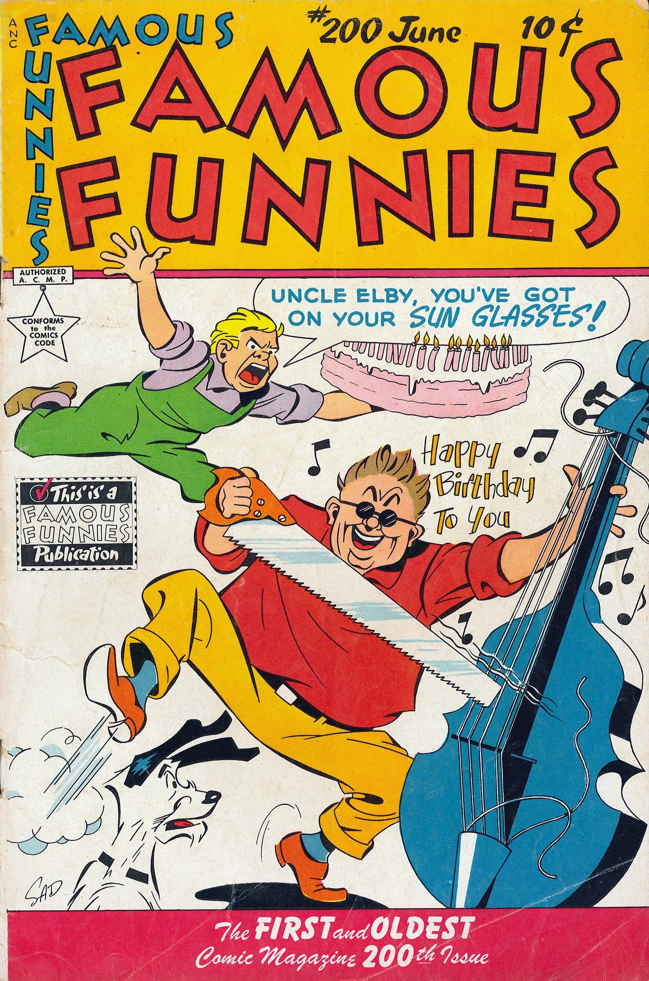 Read online Famous Funnies comic -  Issue #200 - 1