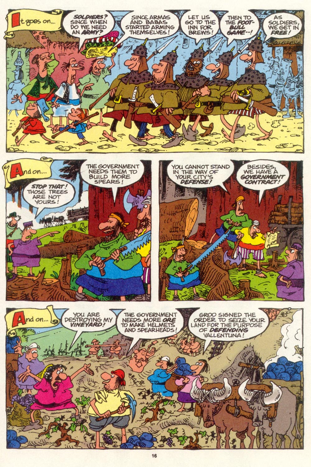Read online Sergio Aragonés Groo the Wanderer comic -  Issue #109 - 18