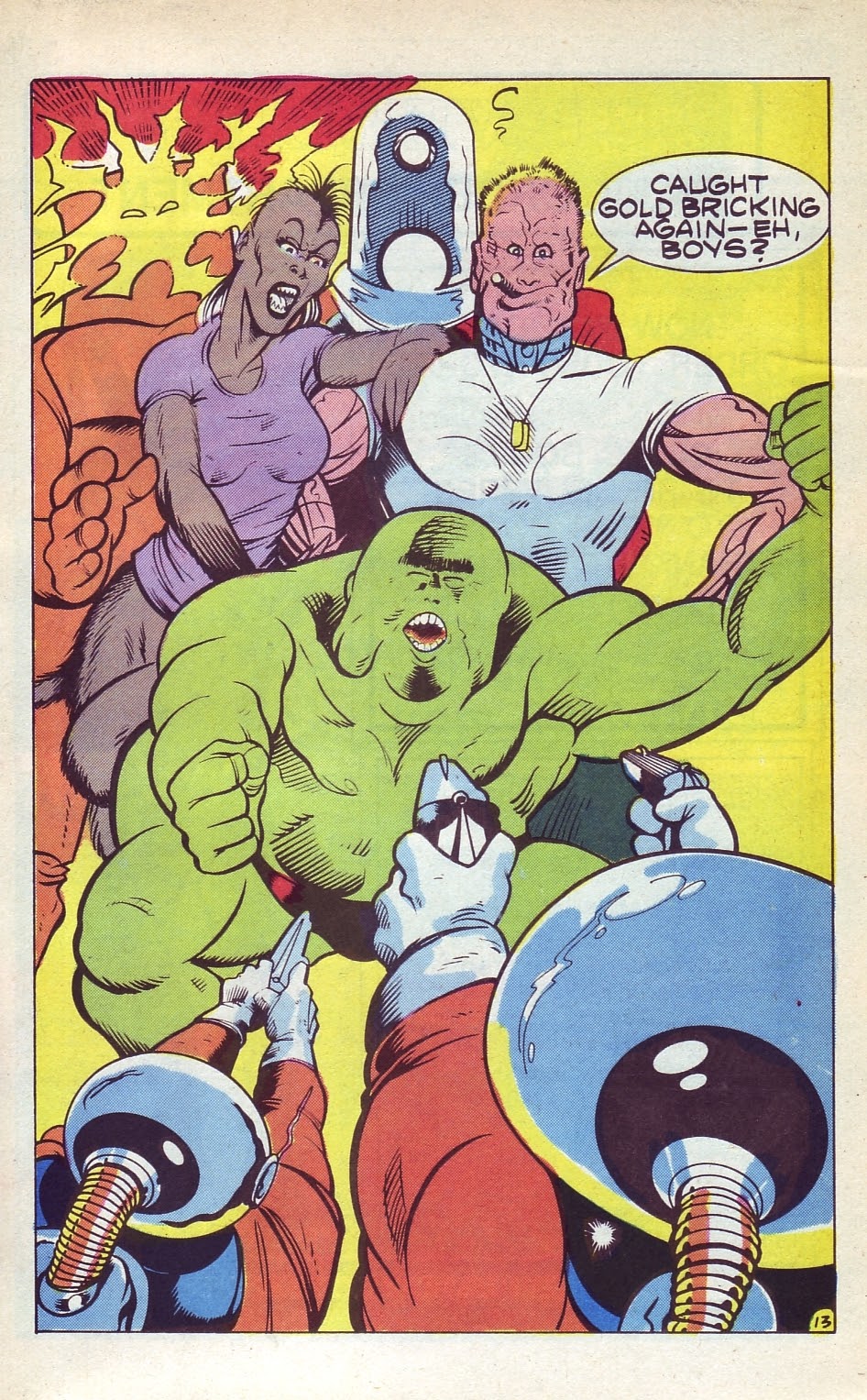 Read online Mutants and Misfits comic -  Issue #1 - 19