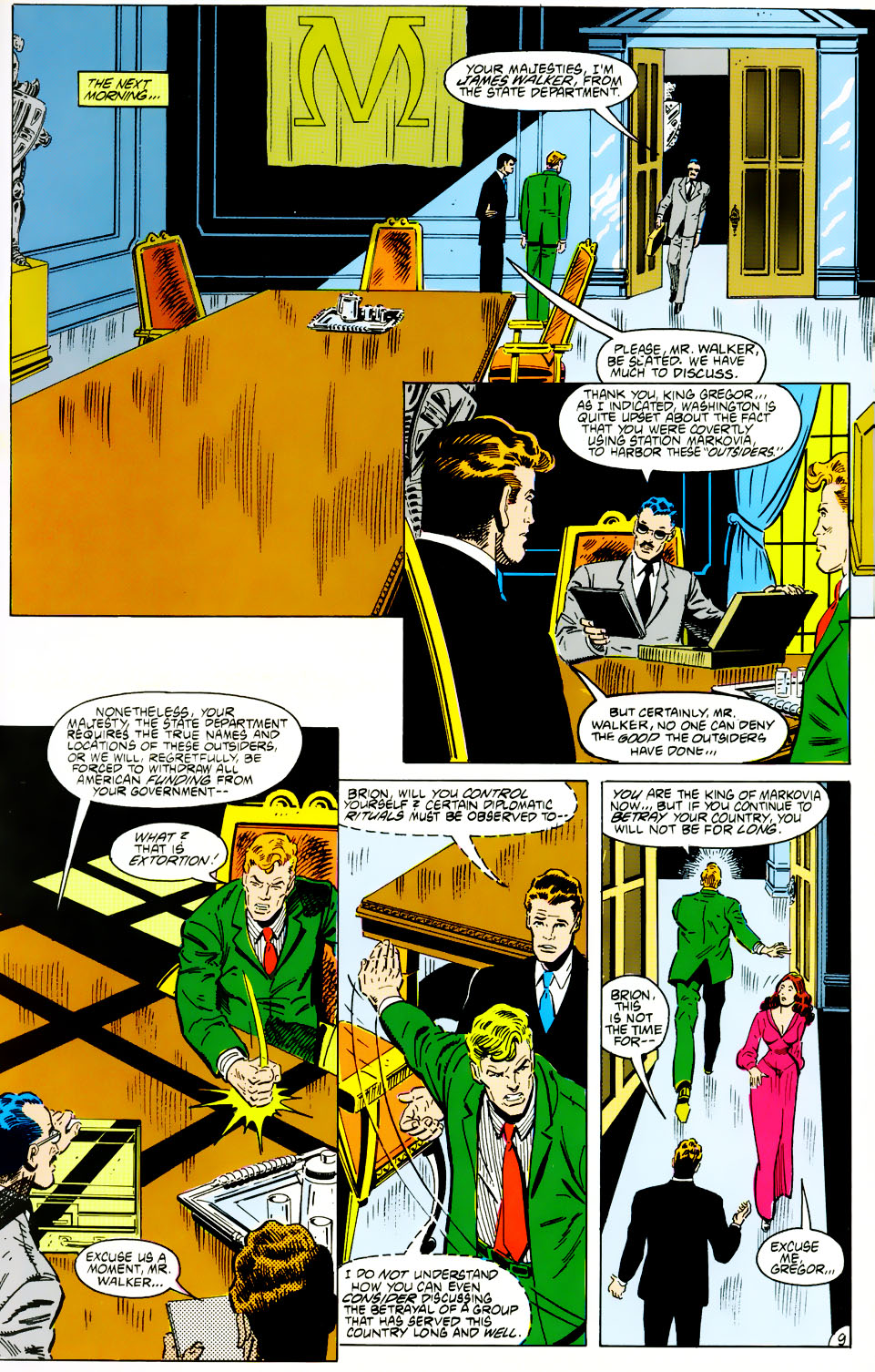 Read online The Outsiders (1985) comic -  Issue #26 - 10