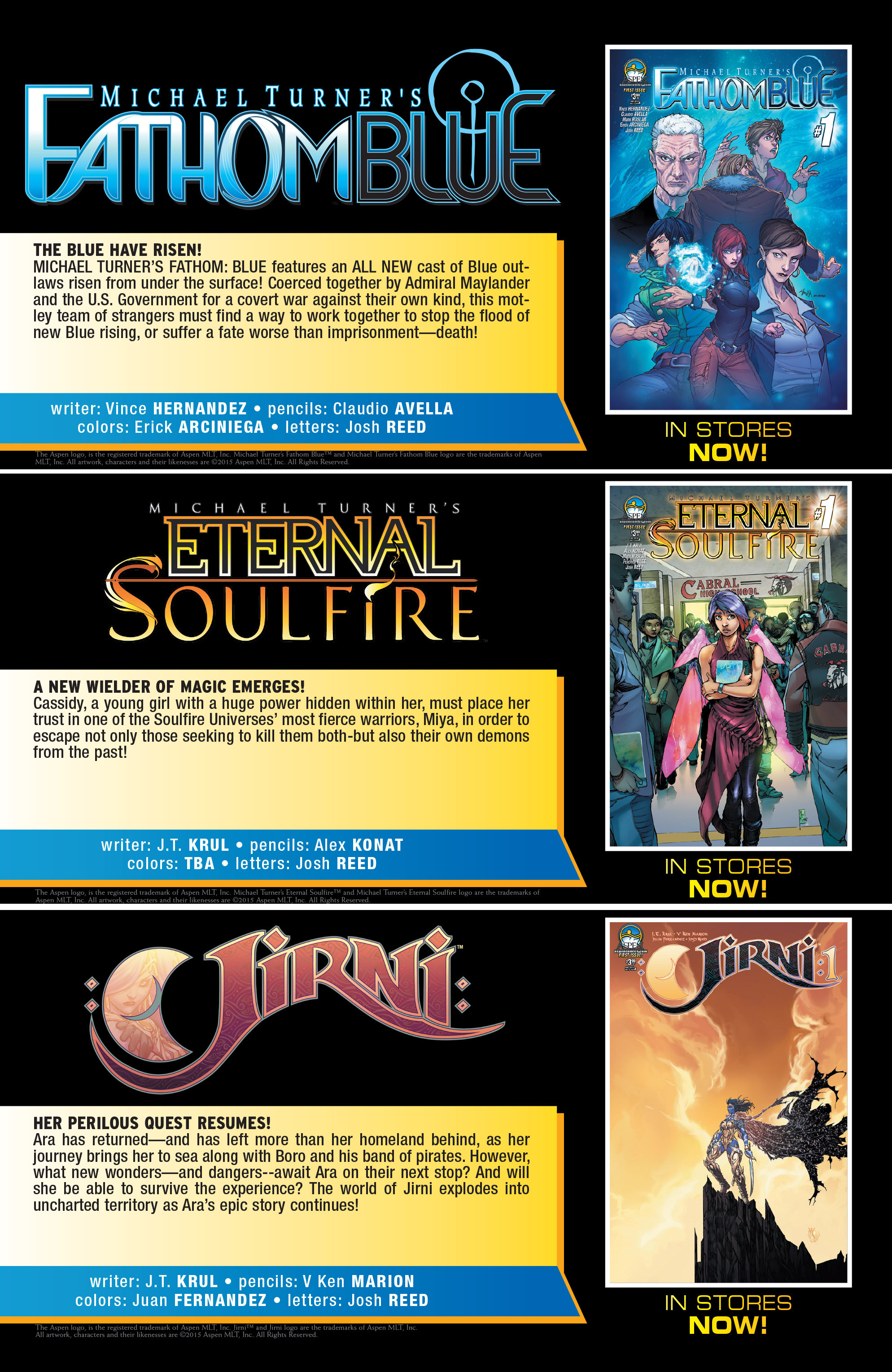 Read online Free Comic Book Day 2015 comic -  Issue # Worlds of Aspen - 17