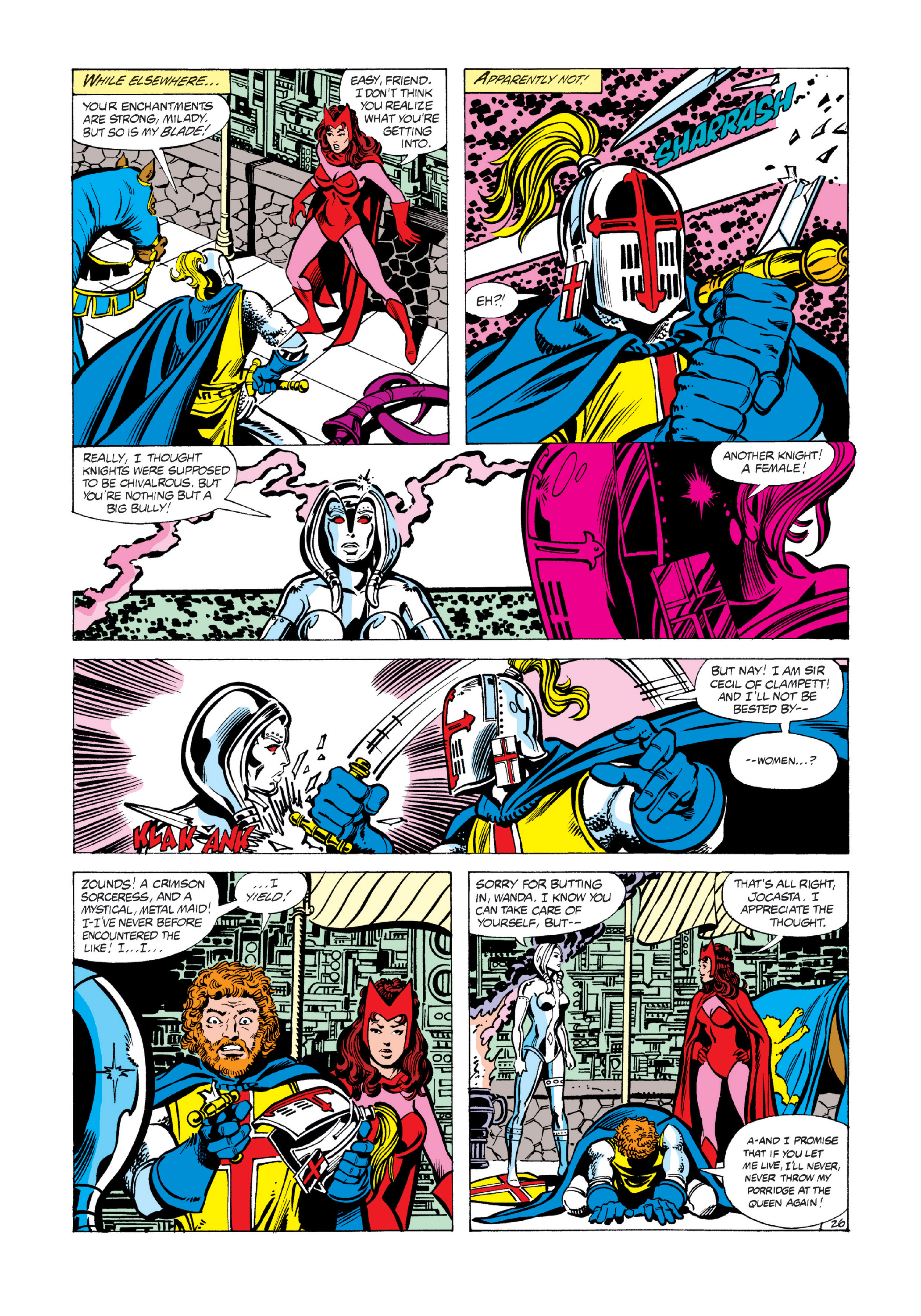 Read online Marvel Masterworks: The Avengers comic -  Issue # TPB 19 (Part 3) - 36