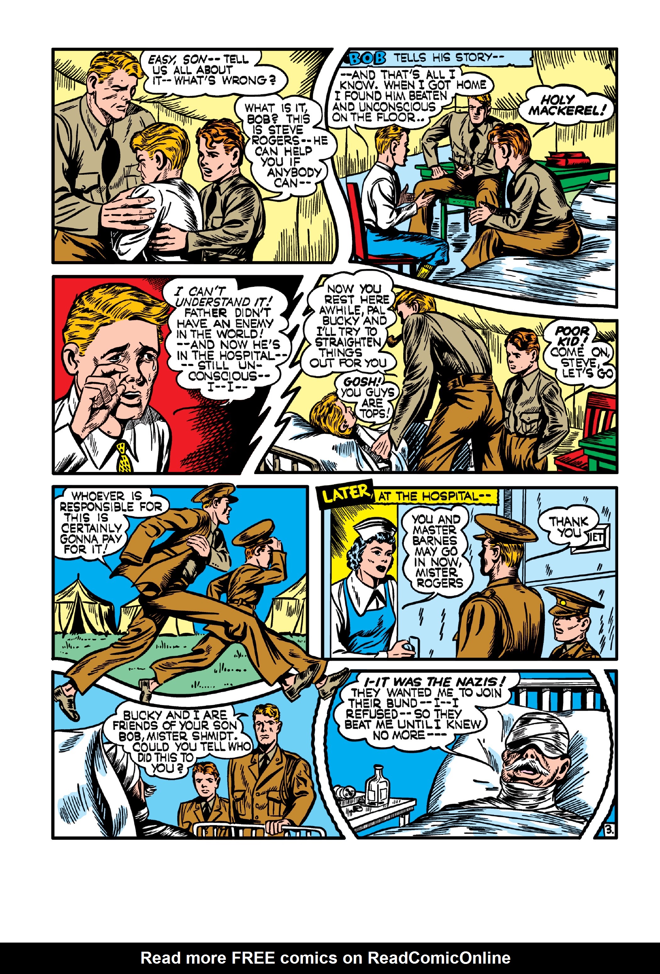 Read online Marvel Masterworks: Golden Age Captain America comic -  Issue # TPB 2 (Part 1) - 39
