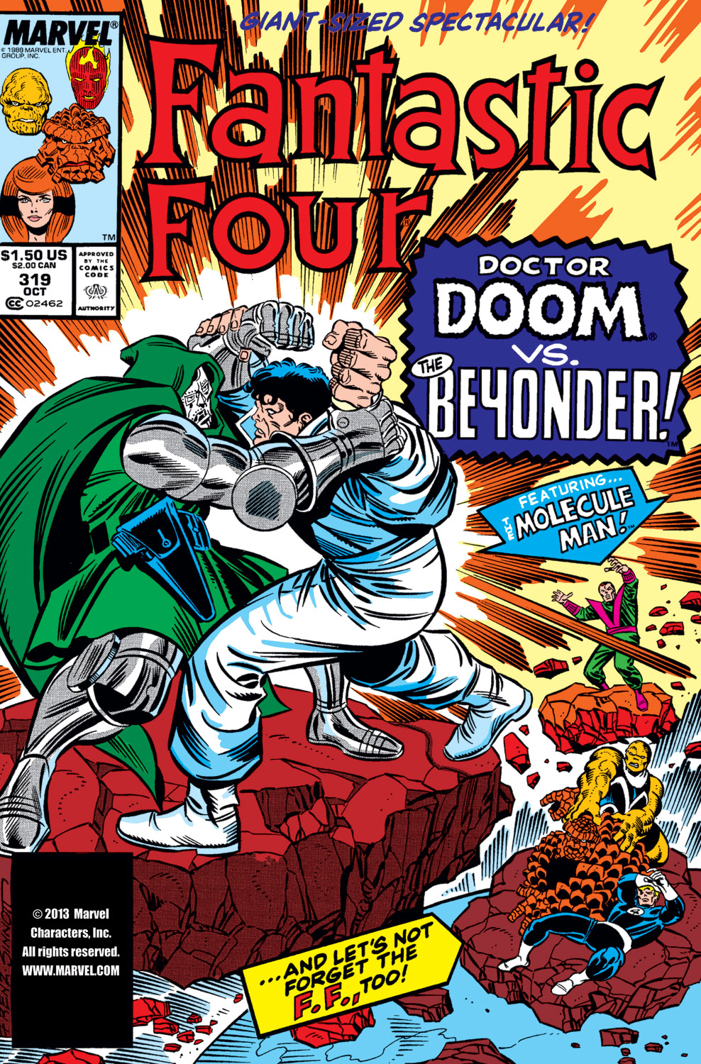 Read online Fantastic Four (1961) comic -  Issue #319 - 1