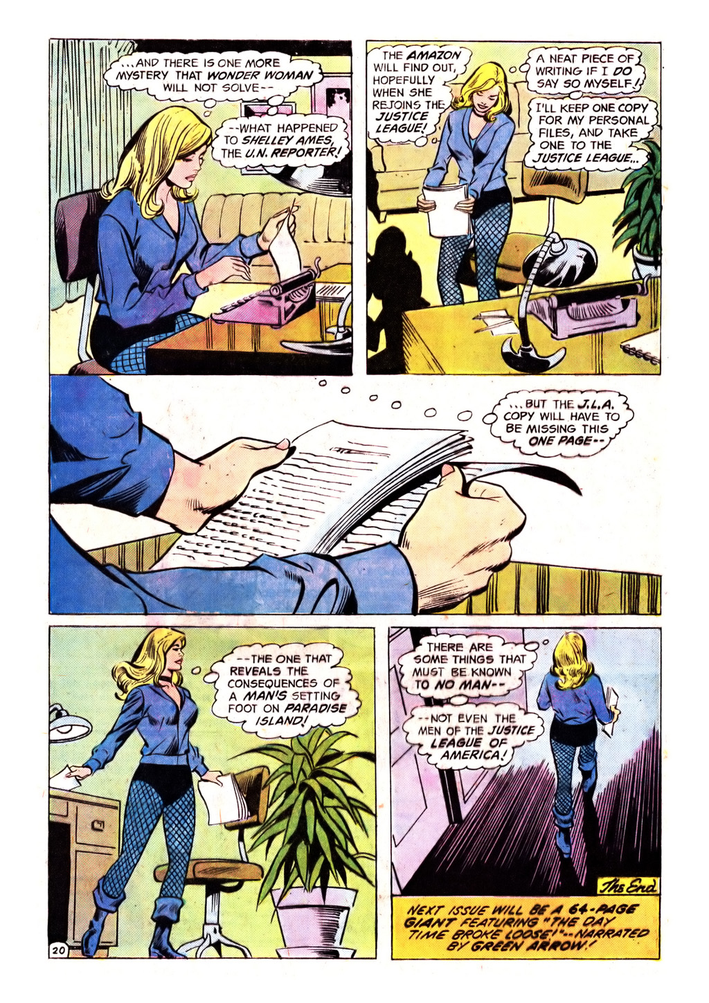 Read online Wonder Woman (1942) comic -  Issue #216 - 32