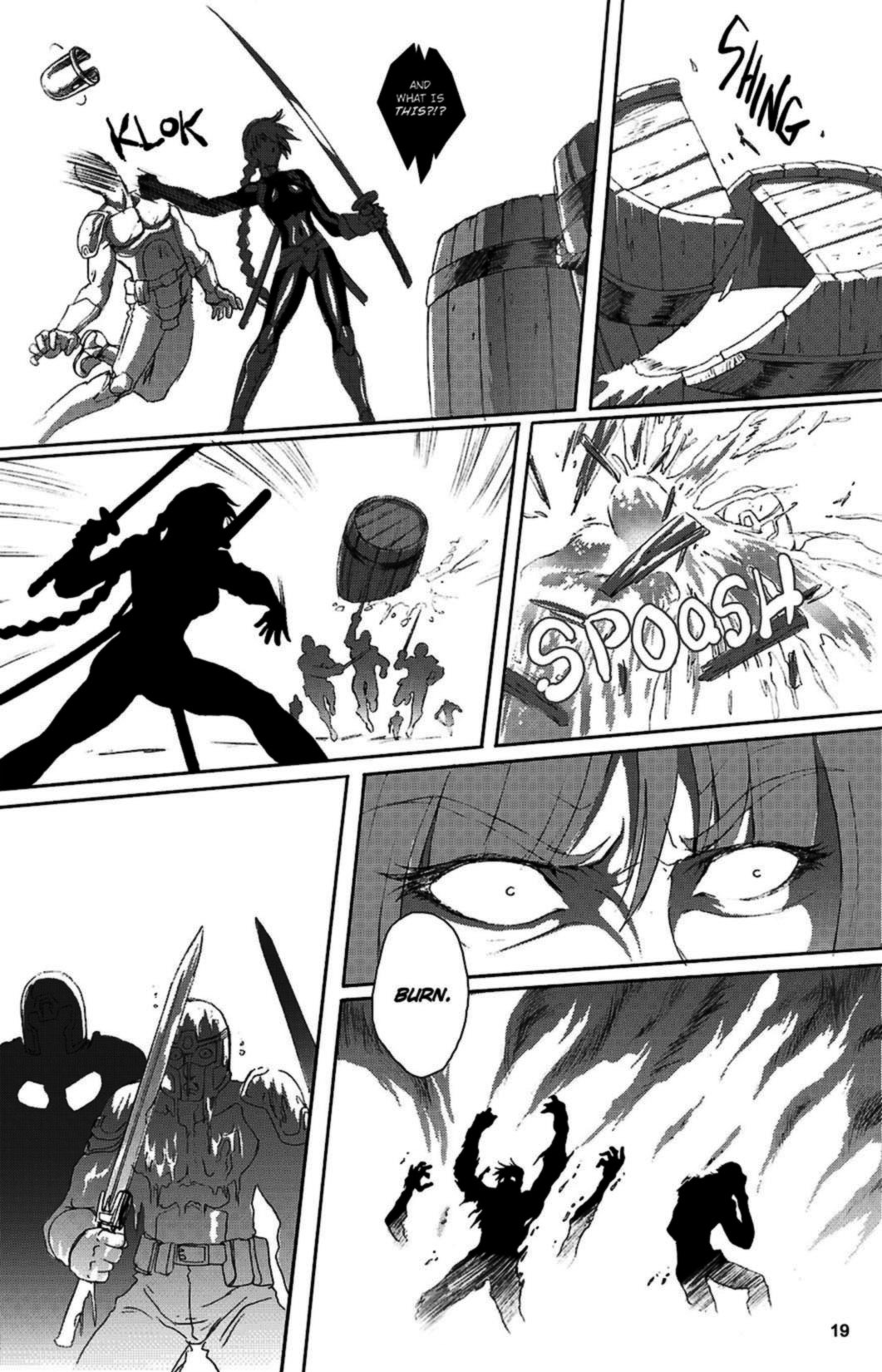 Read online Dragon Arms: Chaos Blade comic -  Issue #1 - 18