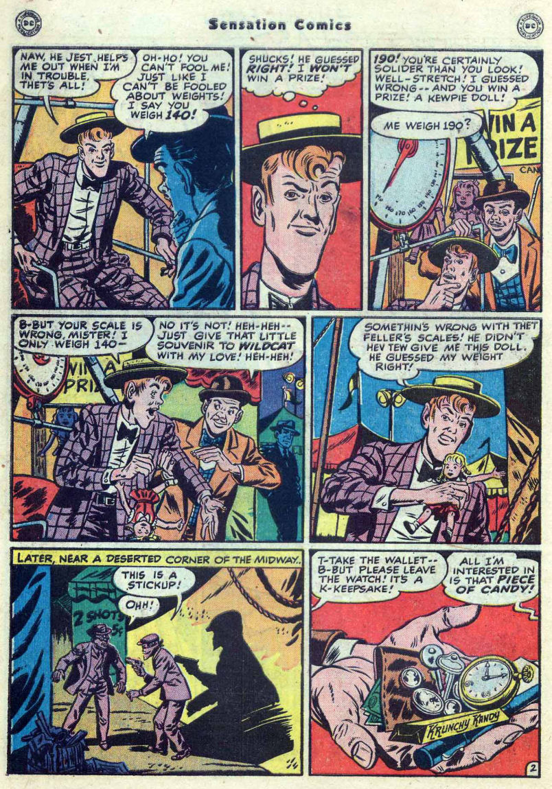 Read online Sensation (Mystery) Comics comic -  Issue #82 - 44