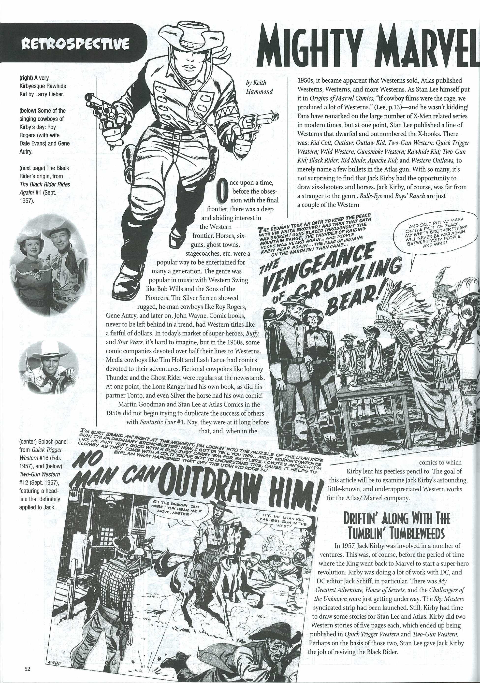 Read online The Jack Kirby Collector comic -  Issue #32 - 56