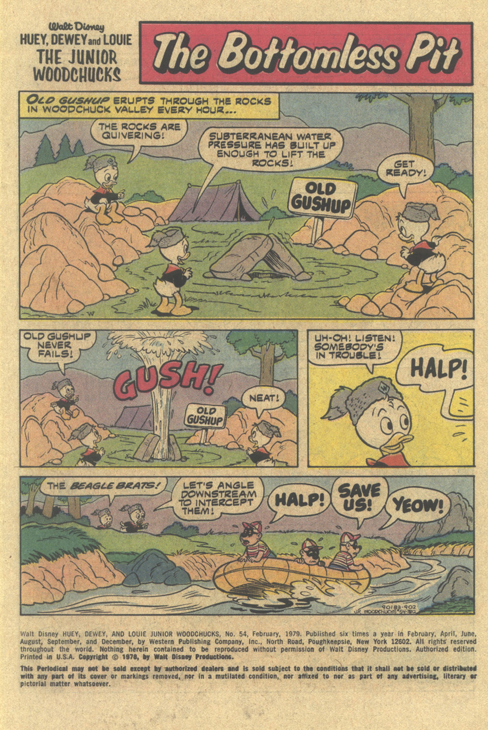 Read online Huey, Dewey, and Louie Junior Woodchucks comic -  Issue #54 - 3