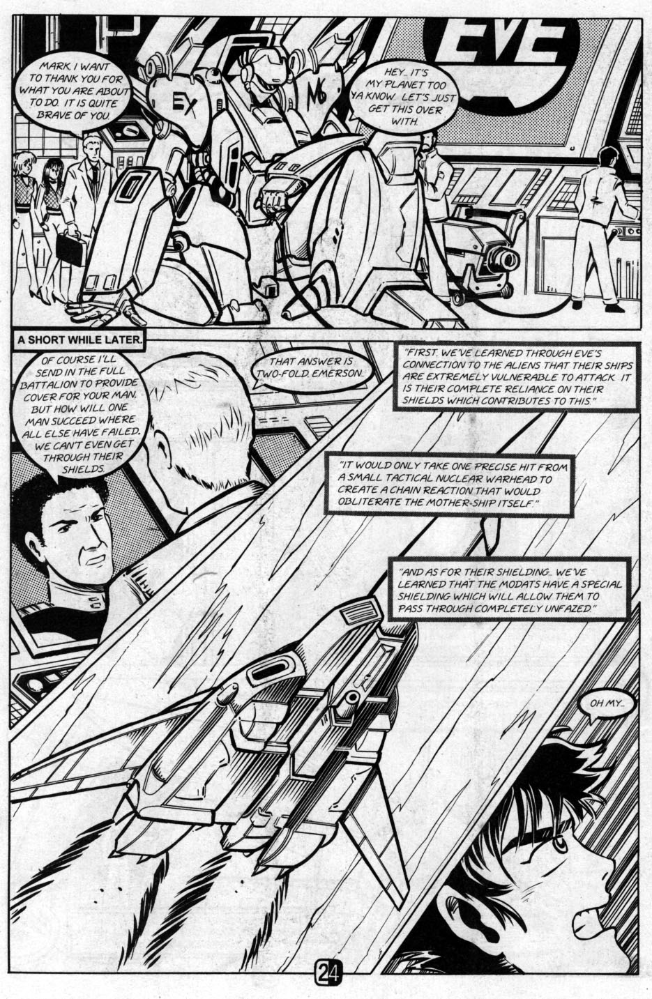 Read online Robotech The Movie comic -  Issue #2 - 24