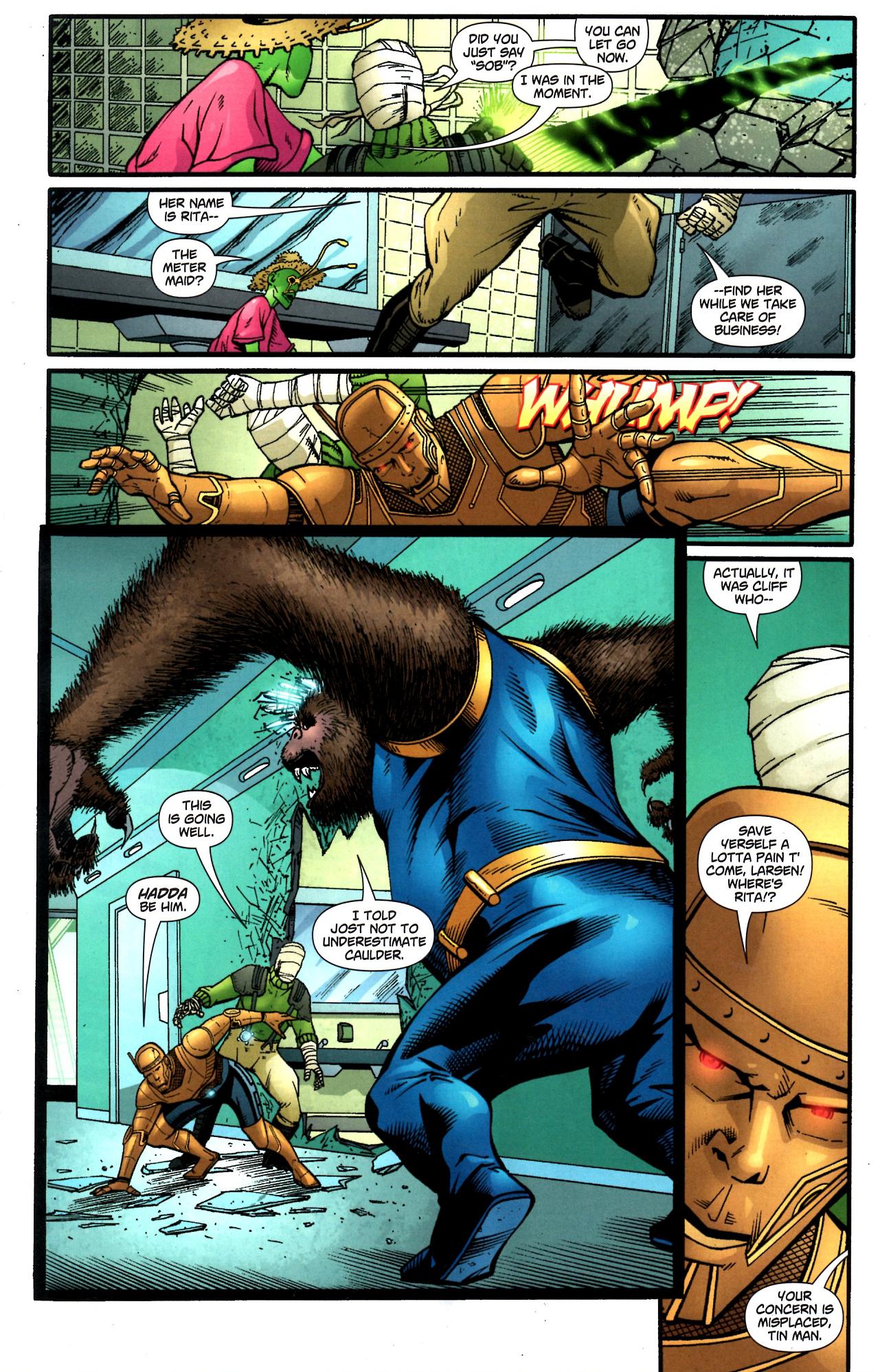 Read online Doom Patrol (2009) comic -  Issue #11 - 19