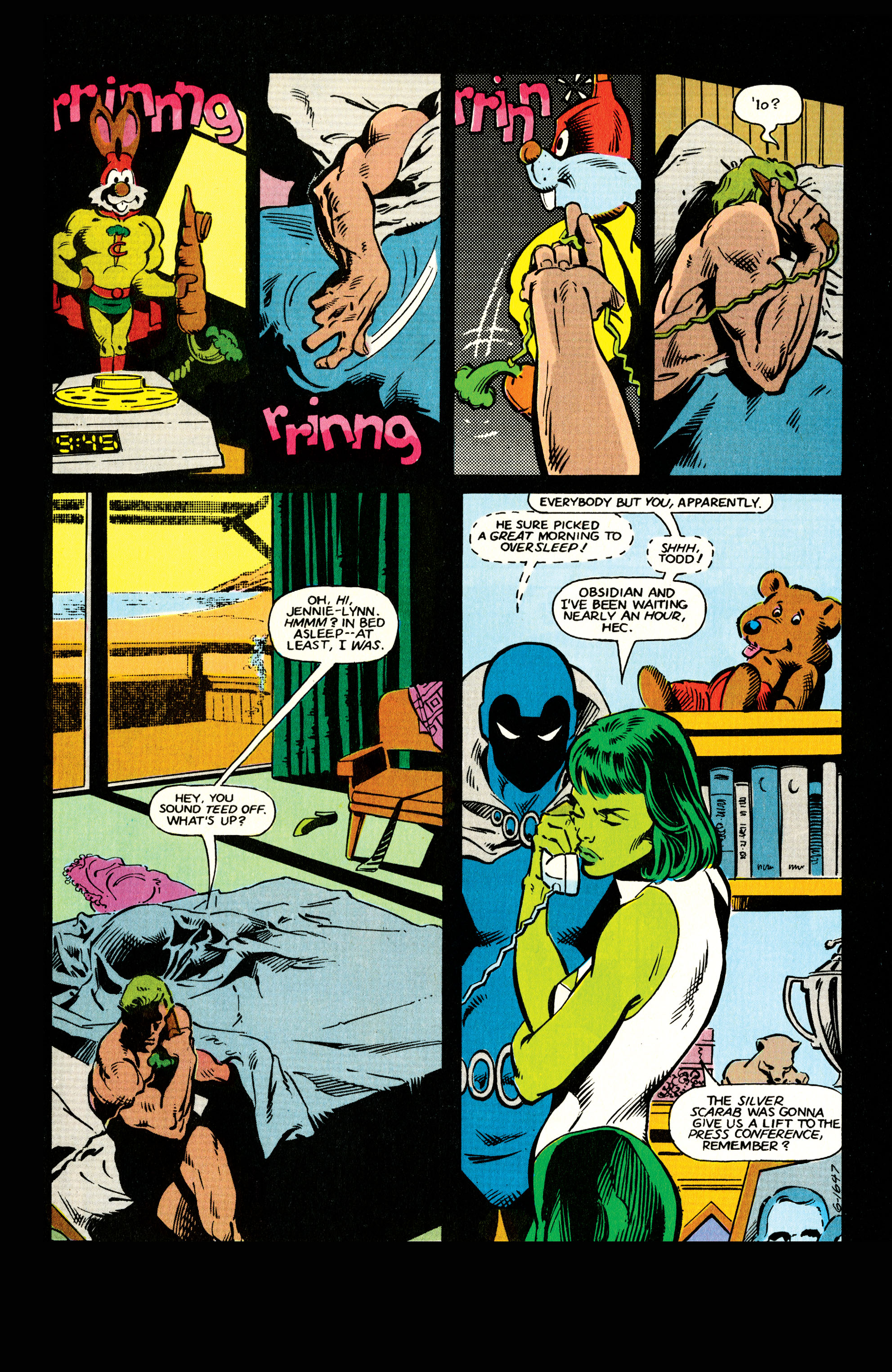 Read online Infinity Inc. (1984) comic -  Issue #12 - 2