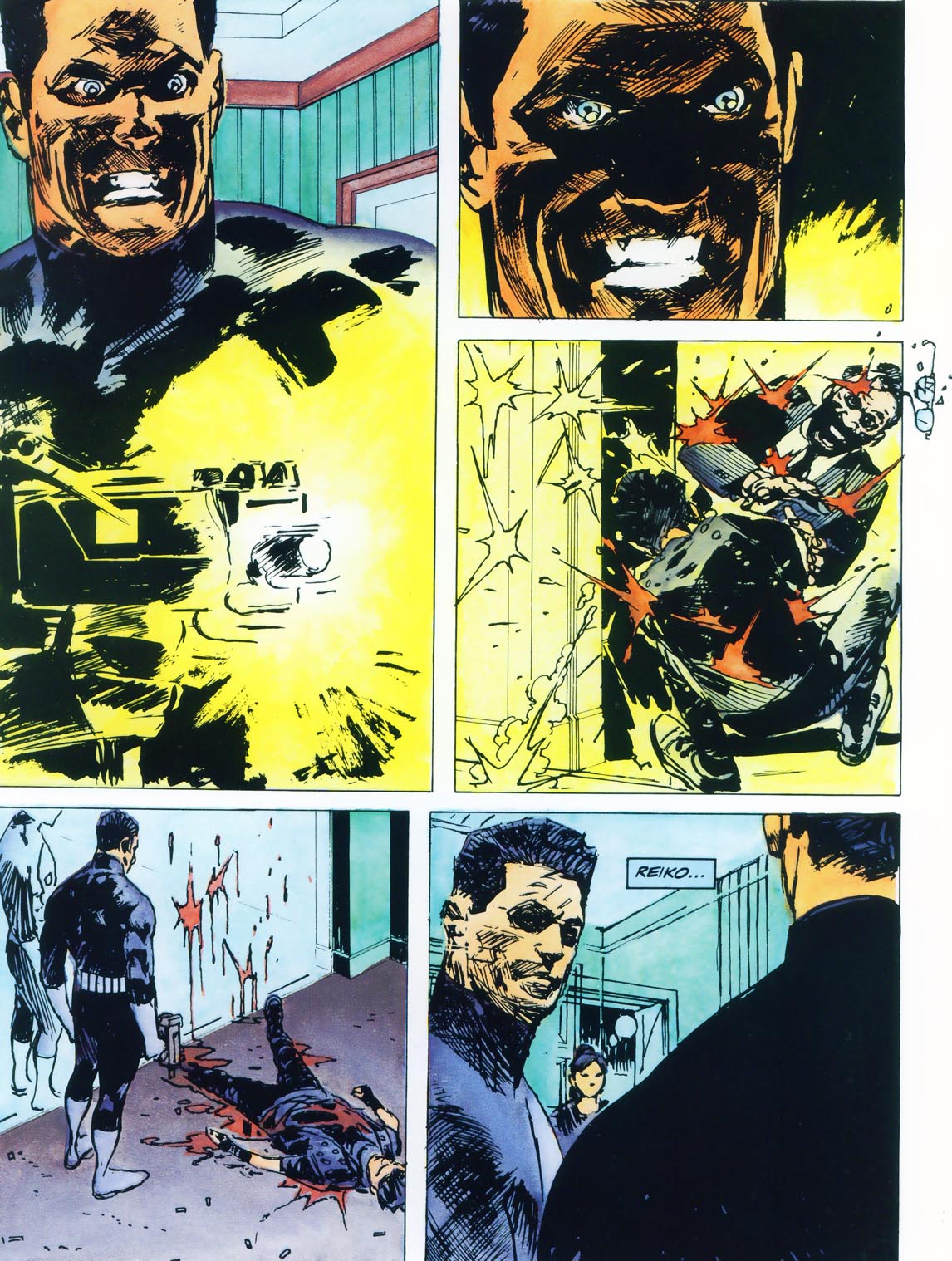 Read online Marvel Graphic Novel comic -  Issue #40 - The Punisher - Assassins' Guild - 62