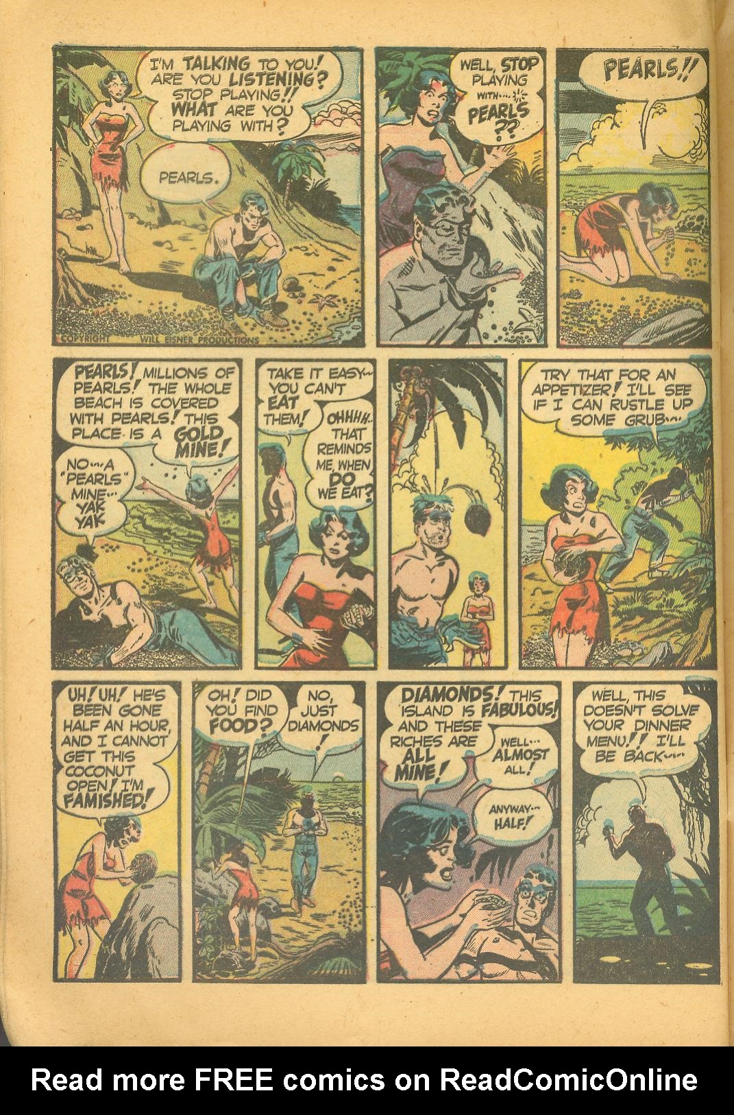 Read online The Spirit (1952) comic -  Issue #5 - 28