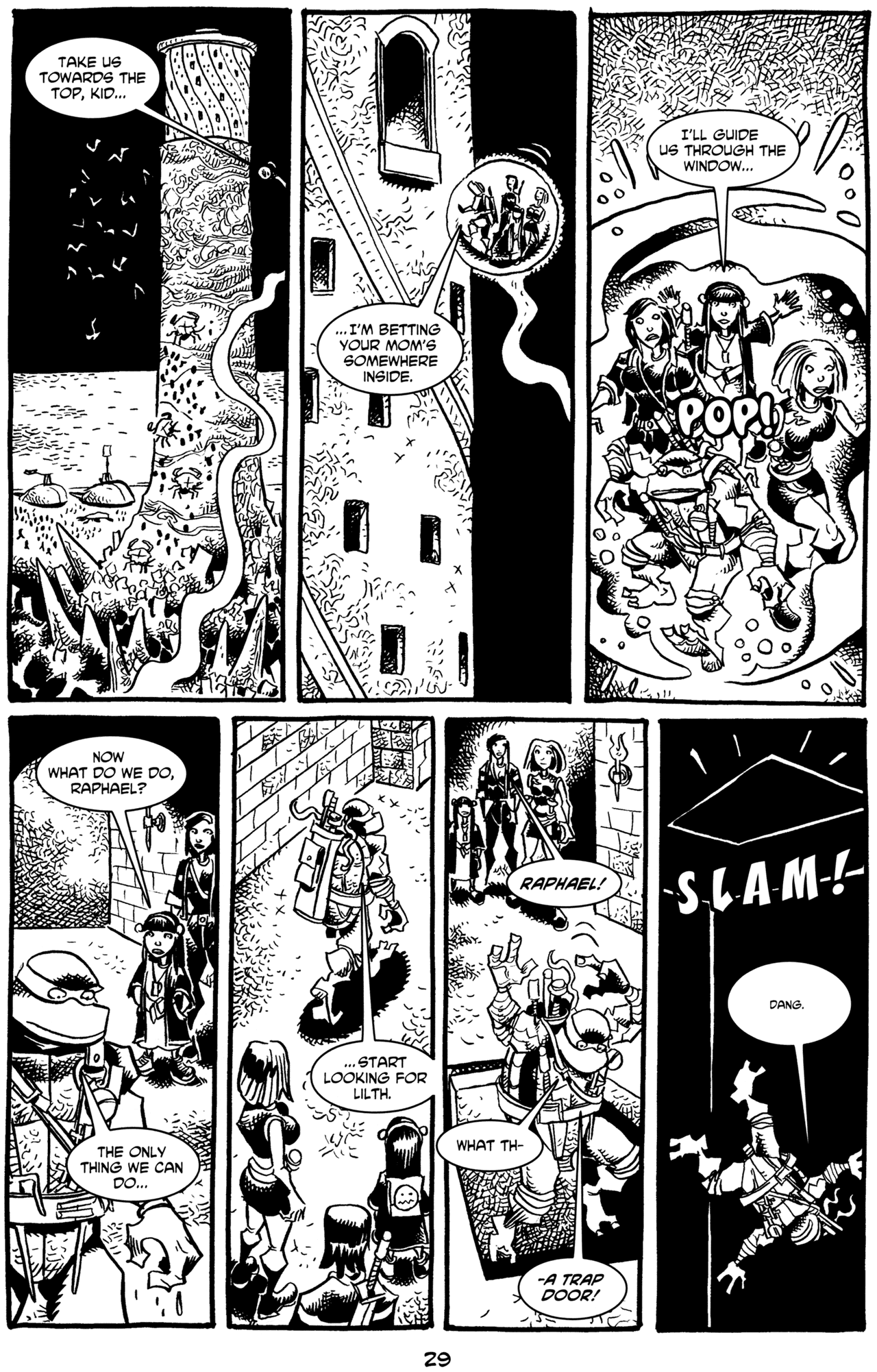 Read online Raphael Bad Moon Rising comic -  Issue #3 - 29