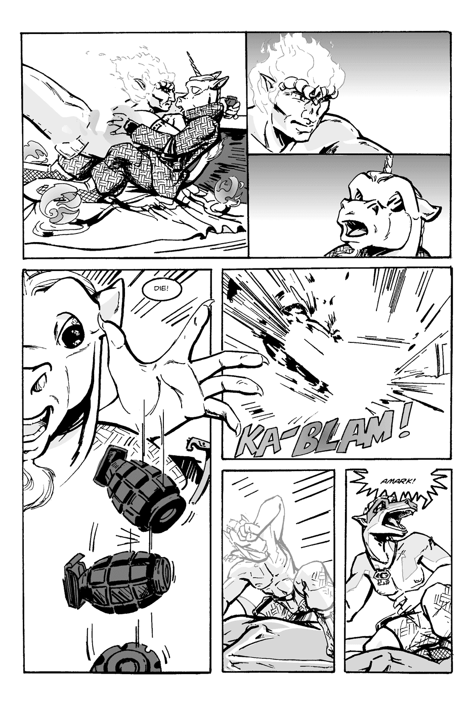 Read online Bureau of Mana Investigation comic -  Issue #1 - 8