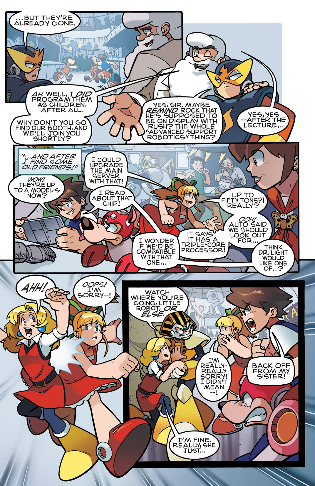 Read online Mega Man comic -  Issue # _TPB 4 - 9