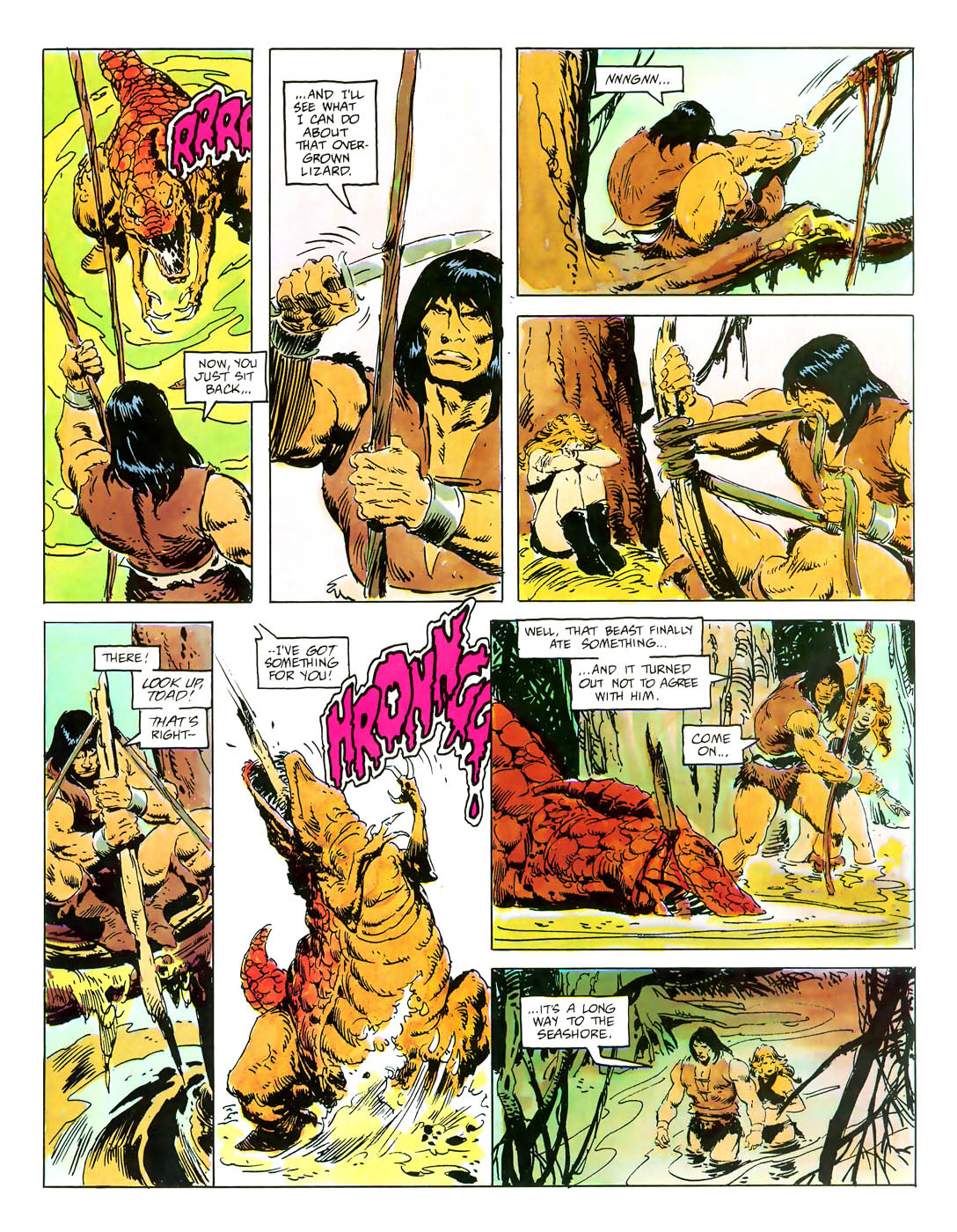 Read online Marvel Graphic Novel comic -  Issue #69 - Conan - The Rogue - 44