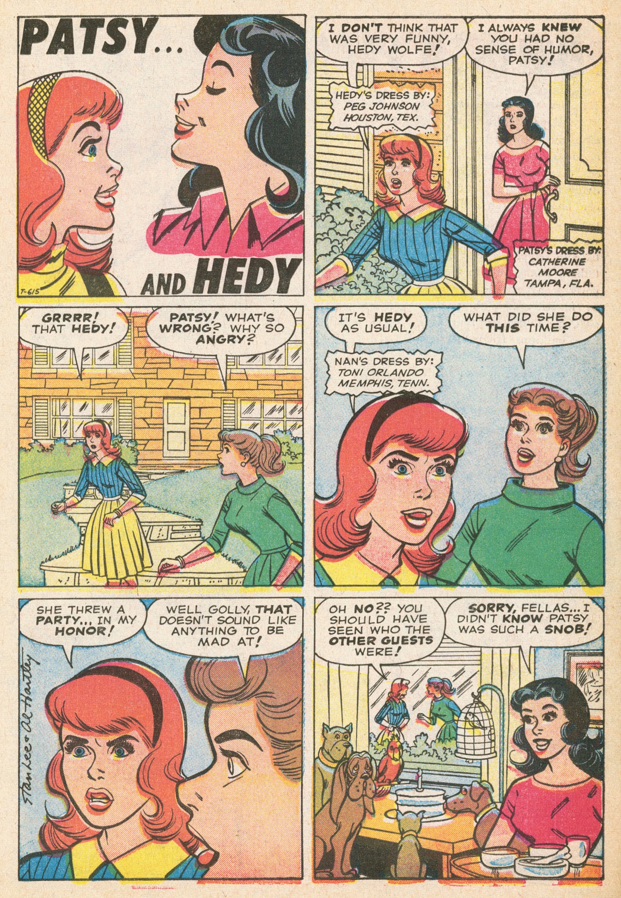 Read online Patsy and Hedy comic -  Issue #69 - 23