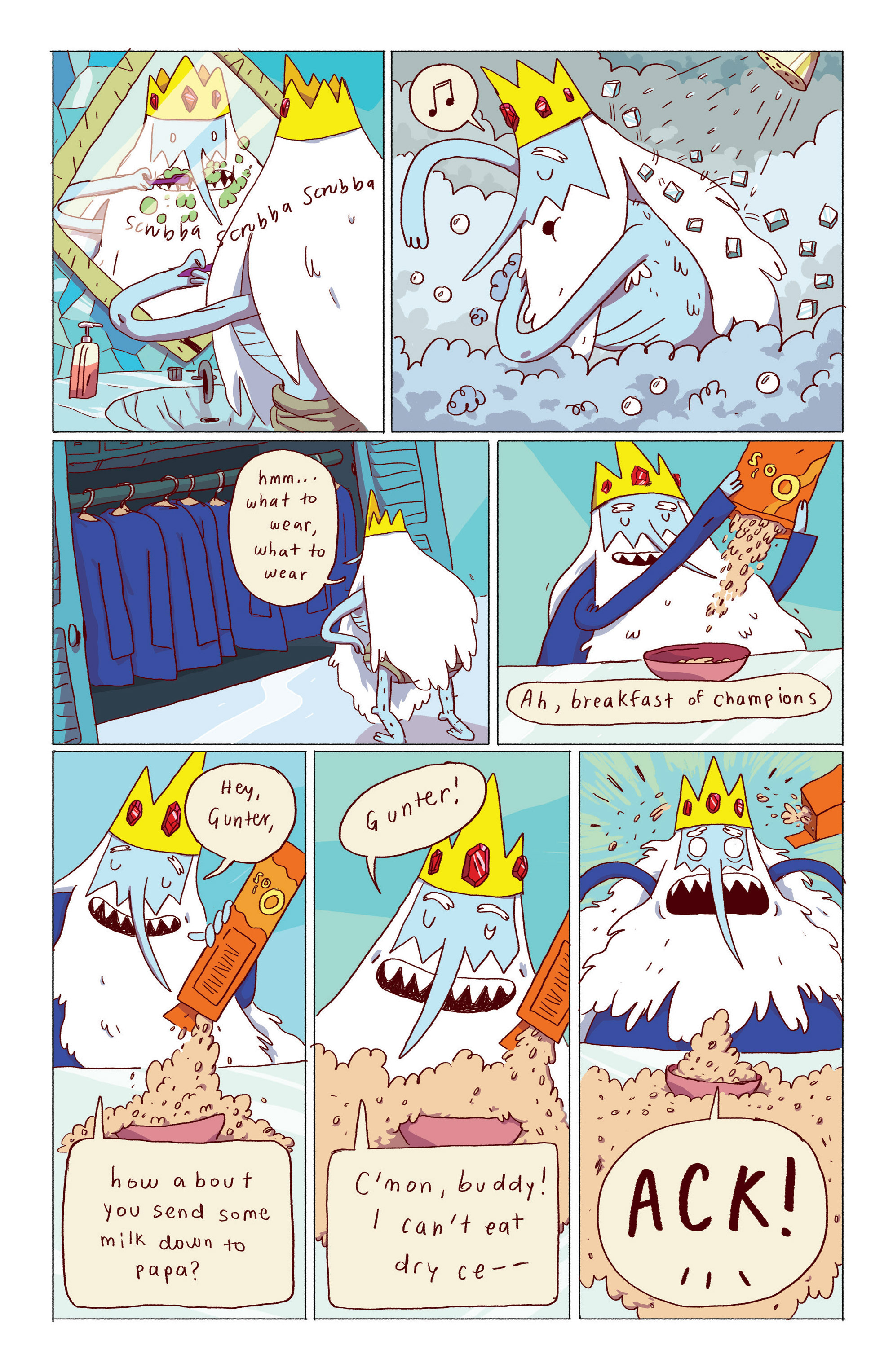 Read online Adventure Time: Ice King comic -  Issue #1 - 5