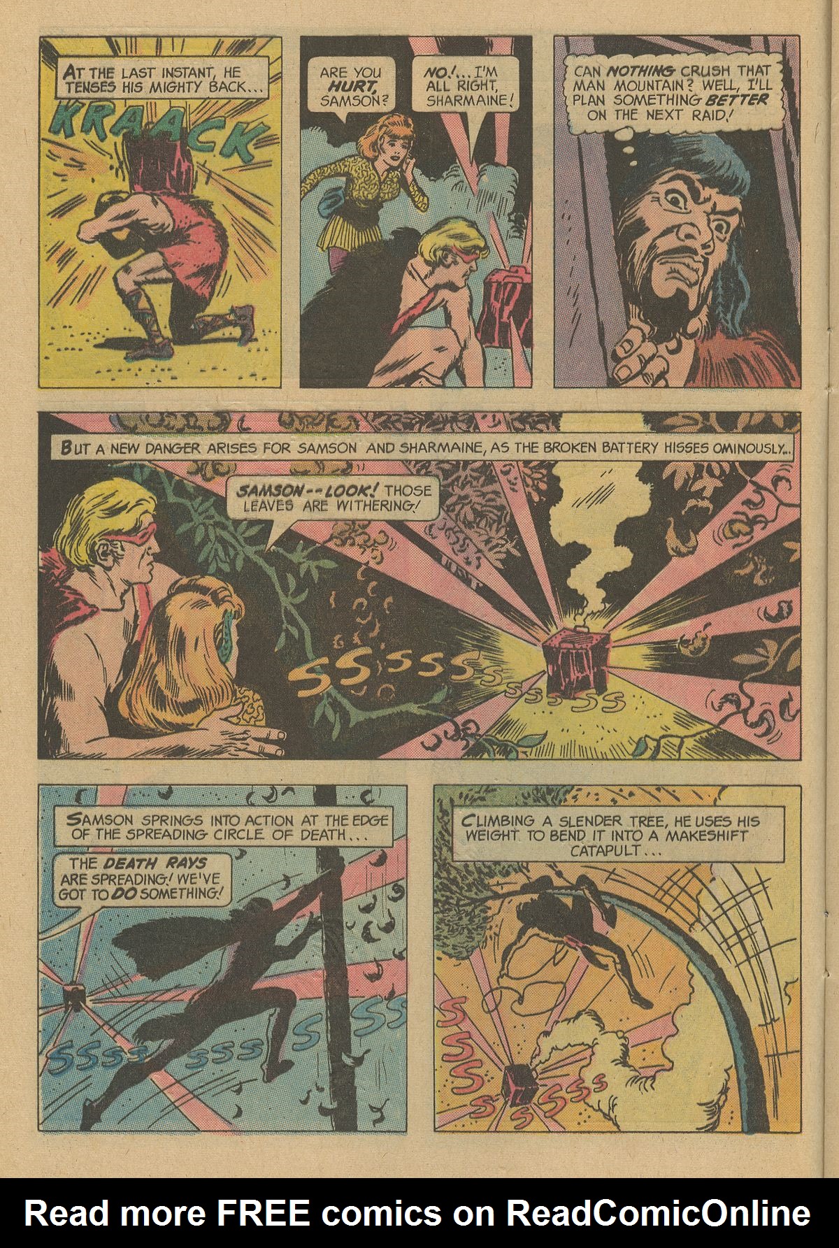 Read online Mighty Samson (1964) comic -  Issue #22 - 12