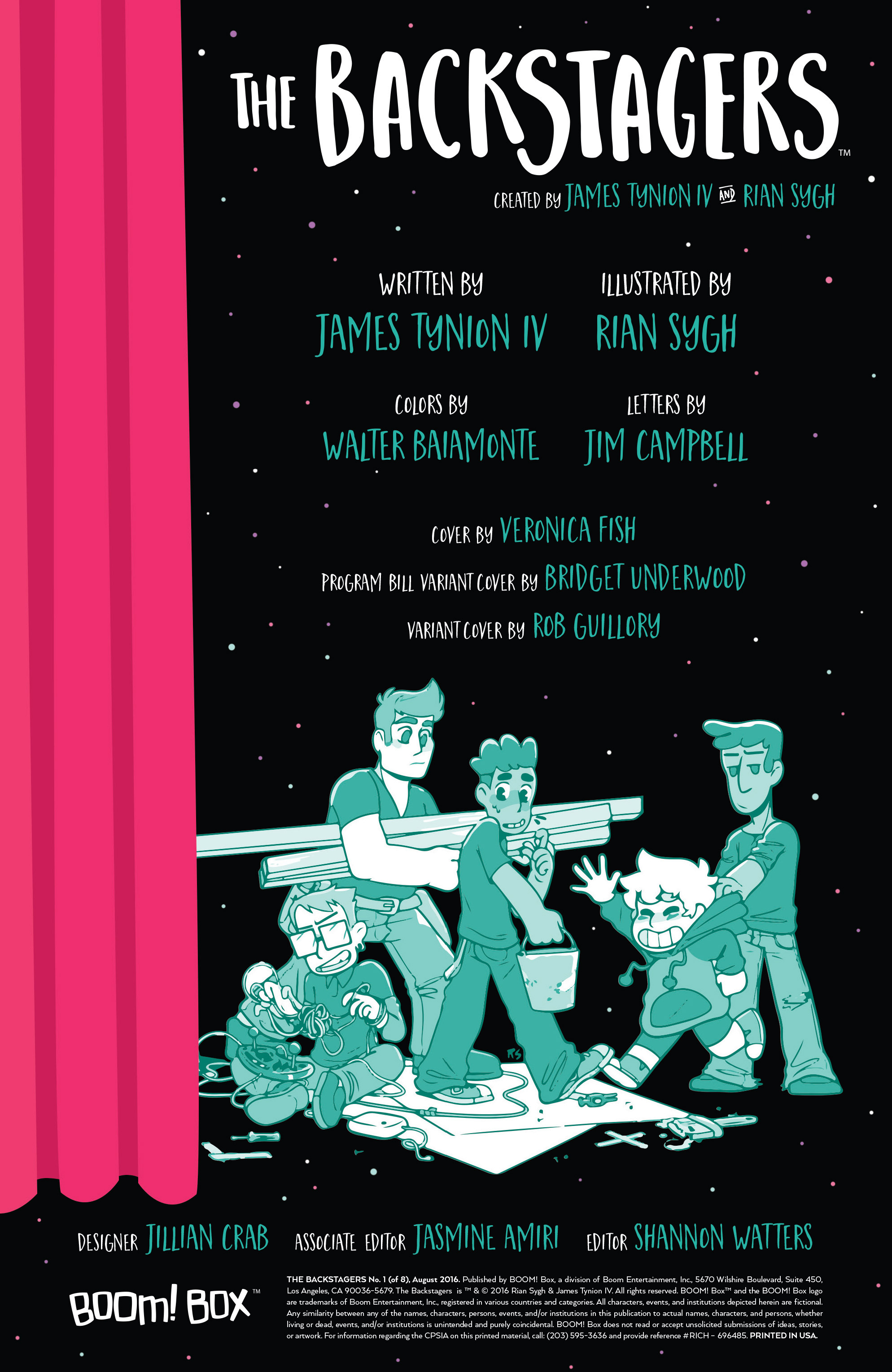 Read online The Backstagers comic -  Issue #1 - 2